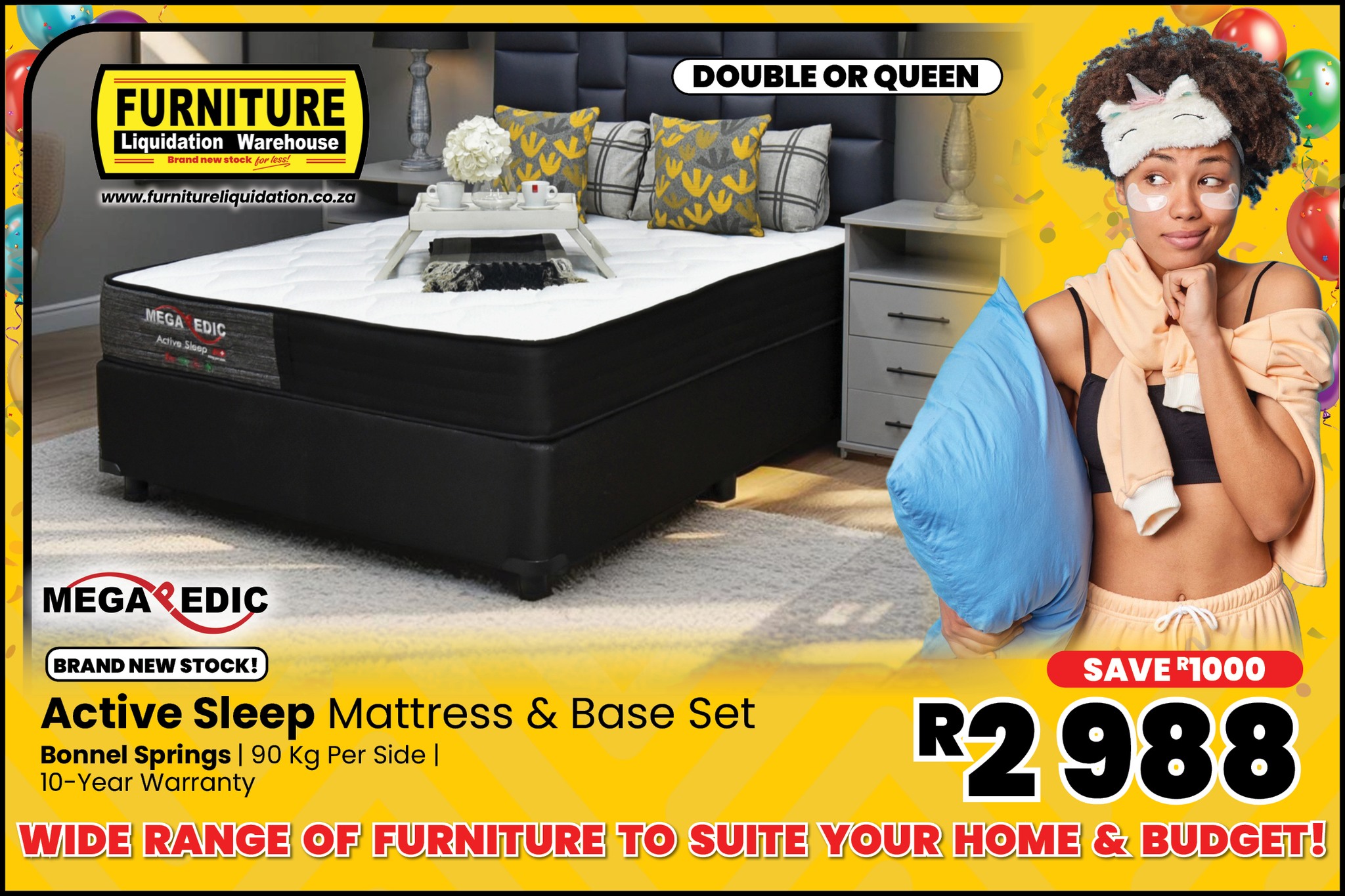 Furniture Liquidation Warehouse Facebook ad