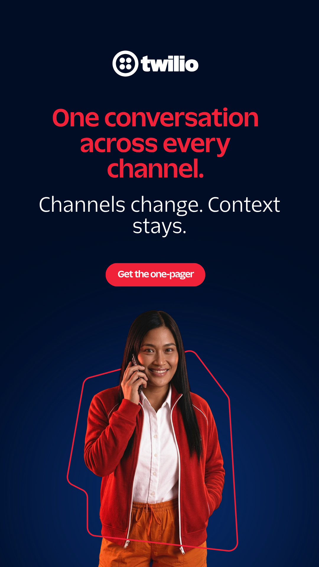 Twilio Facebook ad