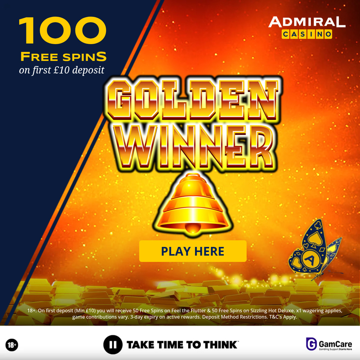 Admiral Casino Facebook ad