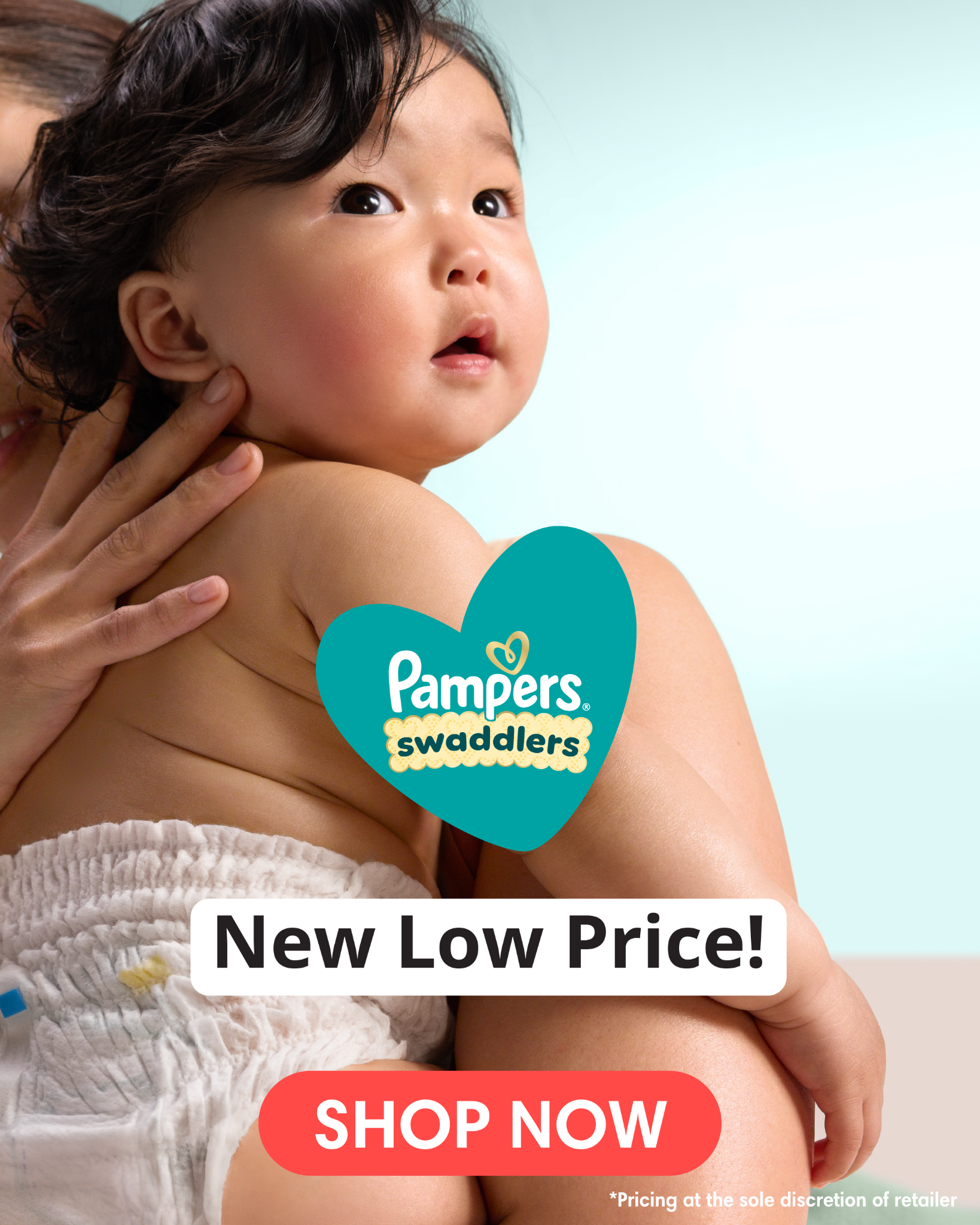 Pampers Facebook ad from Jul 23, 2026