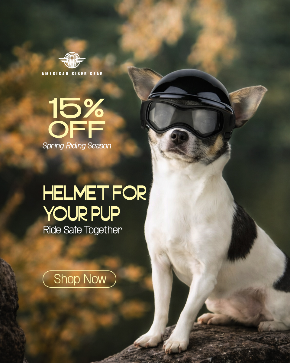 BikerGear - Fuel & Freedom Facebook ad