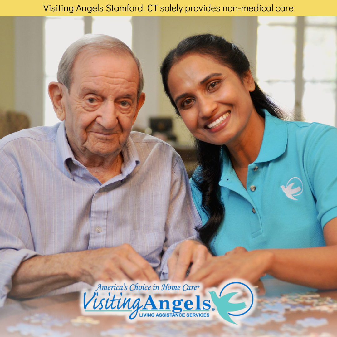 Visiting Angels of Lower Fairfield County Facebook ad: Personalized Home Care Services