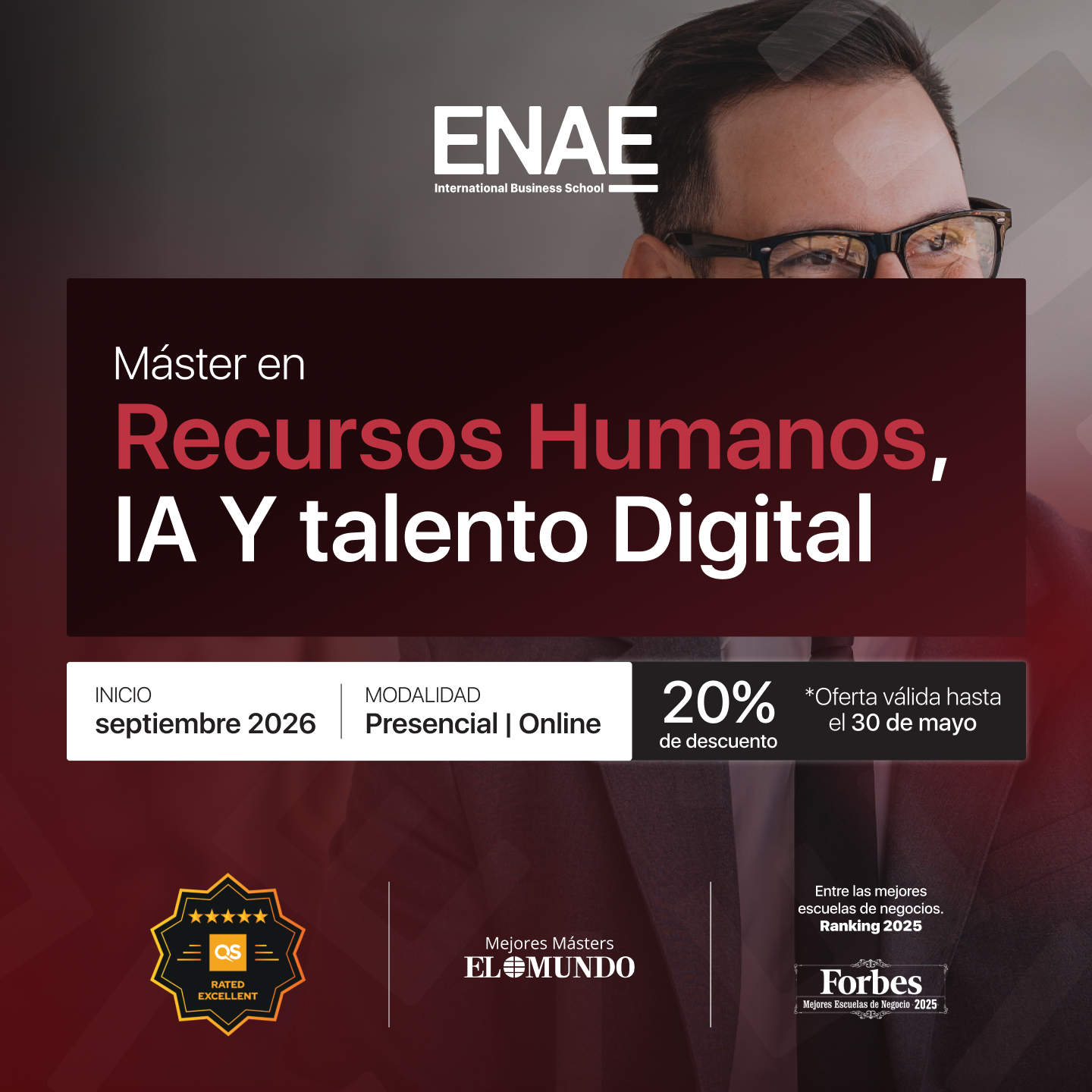 ENAE Escuela de Negocios y Administración de Empresas Facebook ad