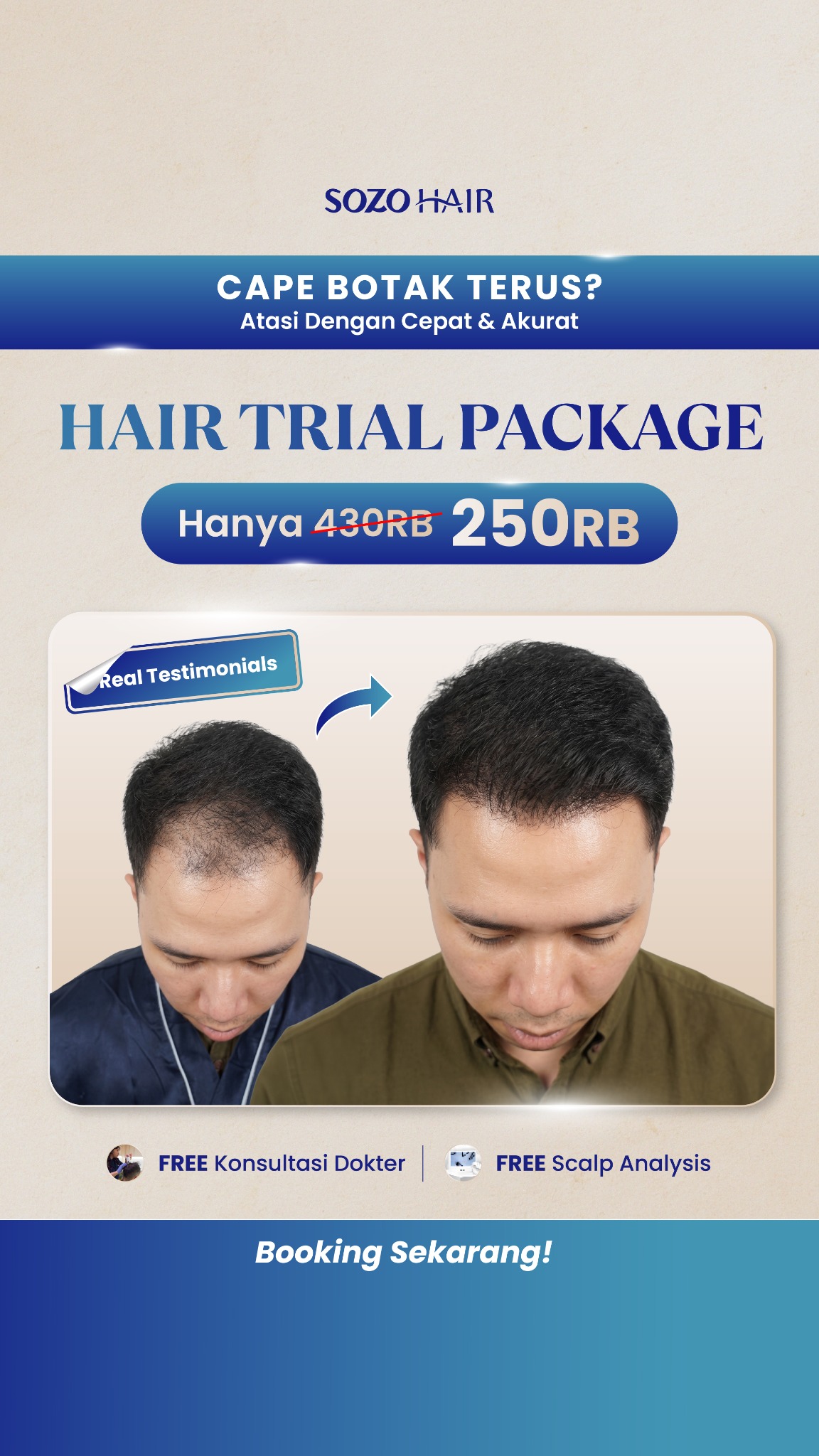 Sozo Skin Clinic Facebook ad