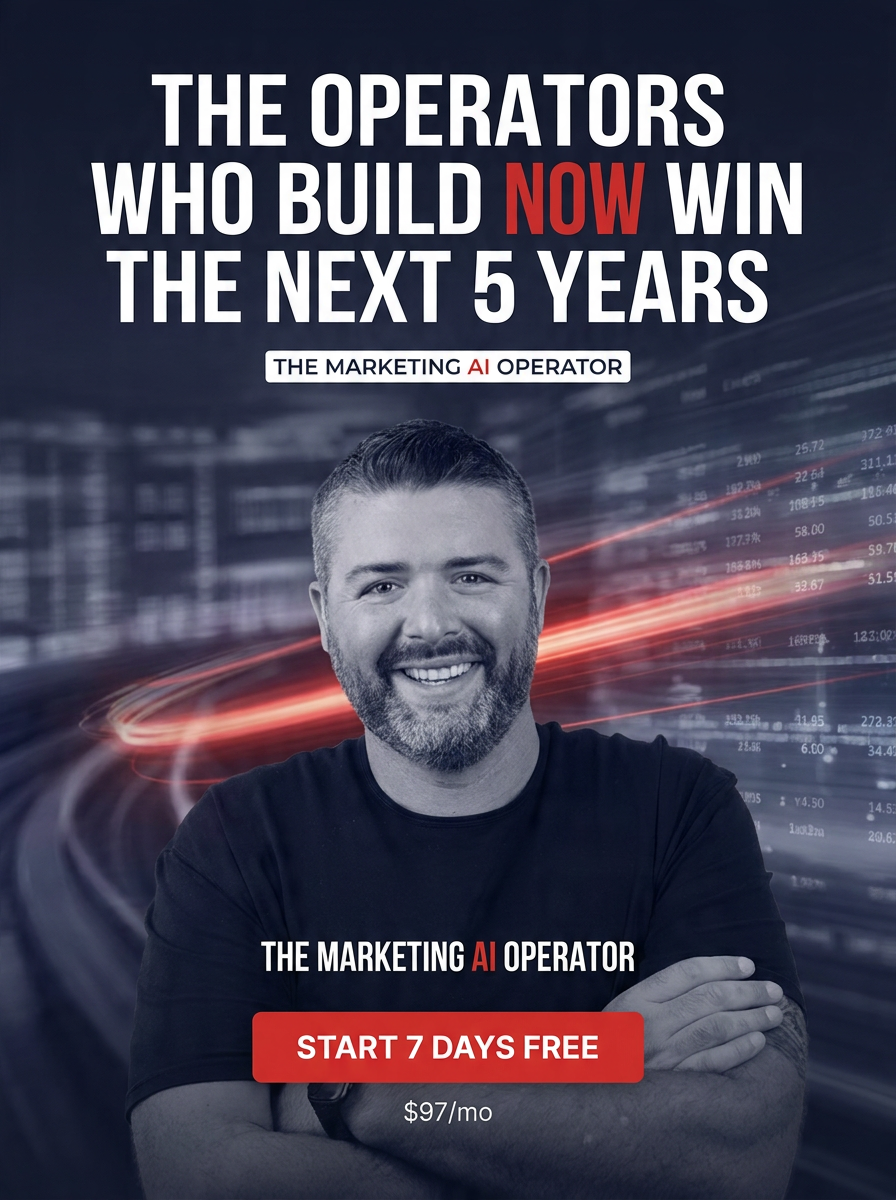 Thechrismarrano Facebook ad: Operators Build. Everyone Else Prompts.