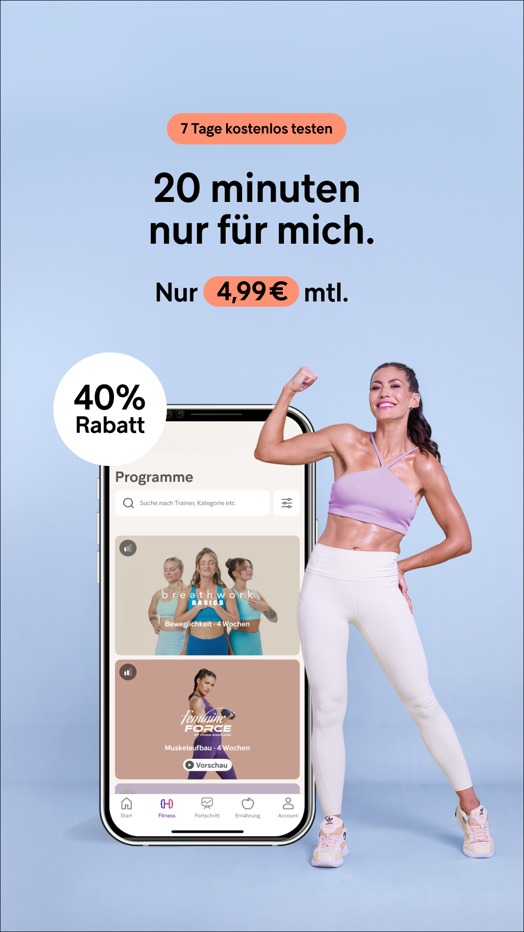 Gymondo Facebook ad