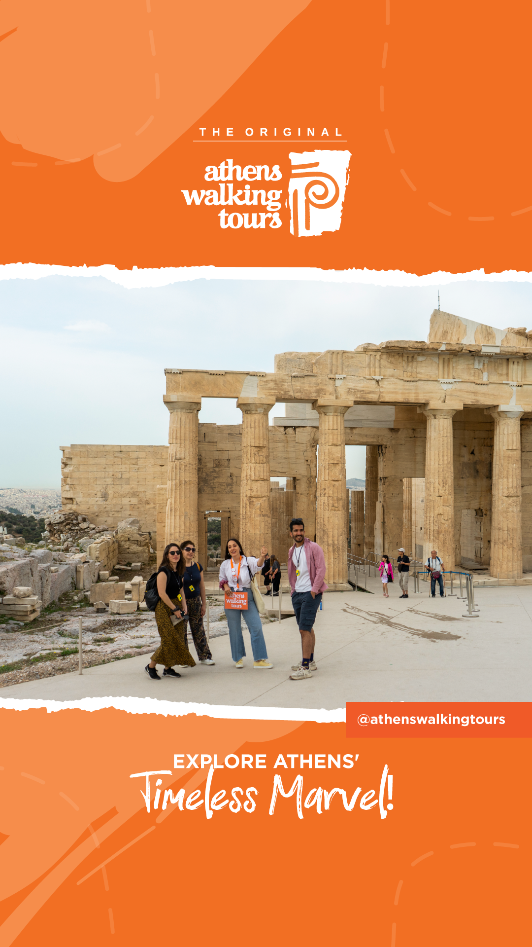 Athens Walking Tours Facebook ad
