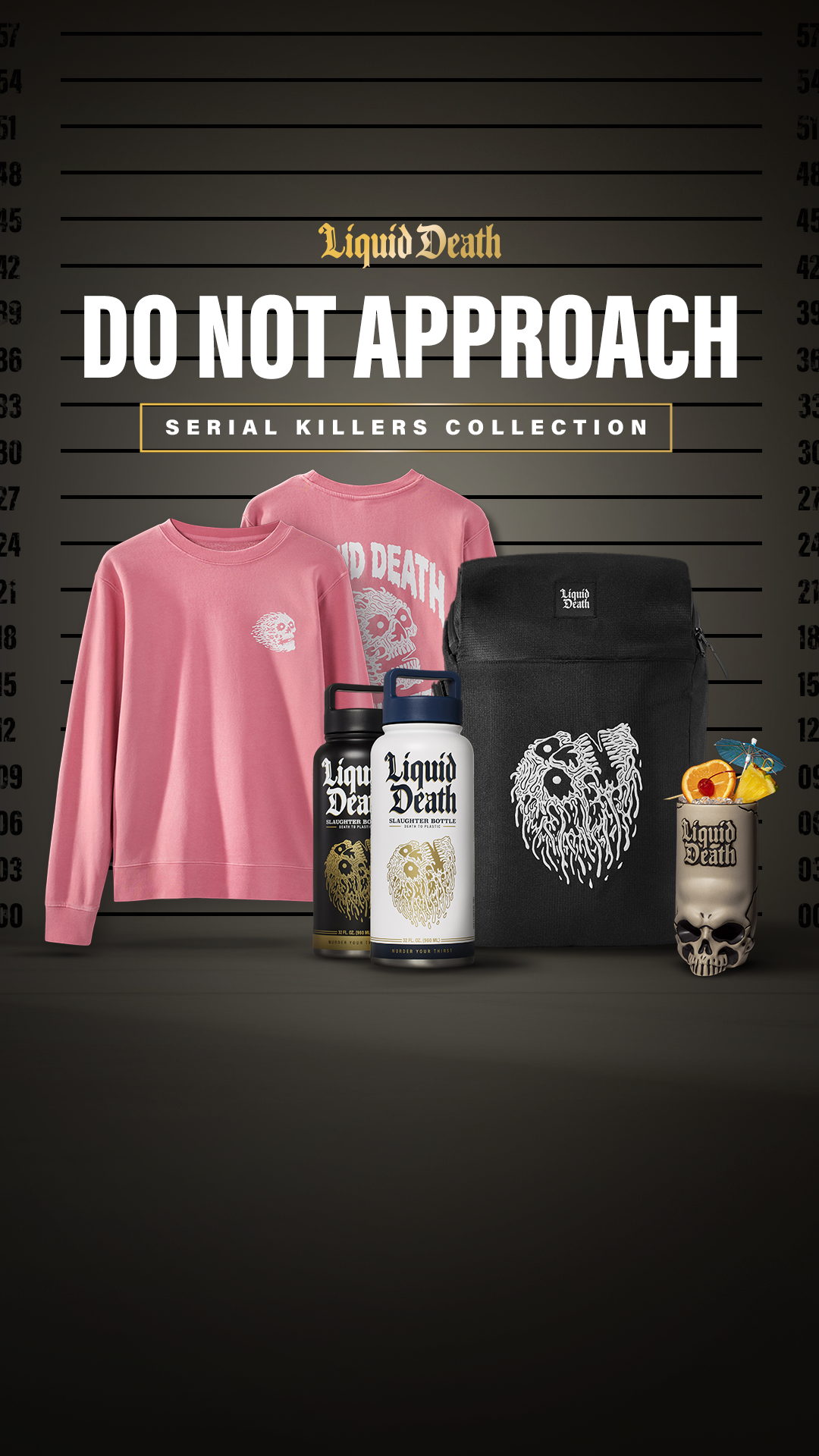 Liquid Death Facebook ad