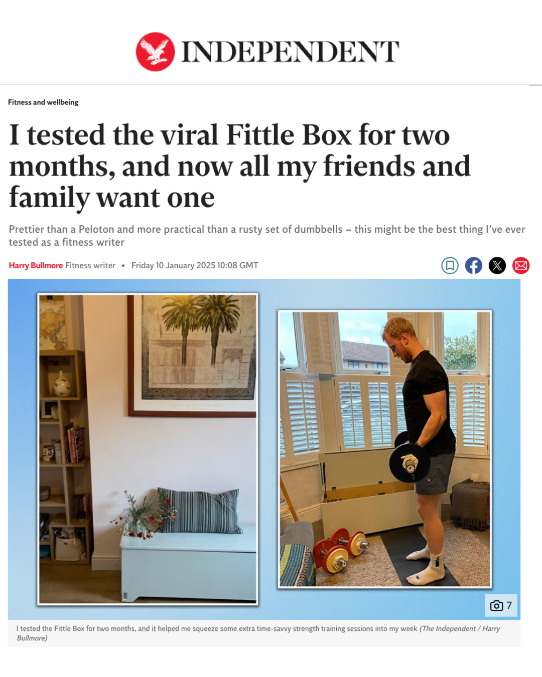 Fittle Fit Facebook ad