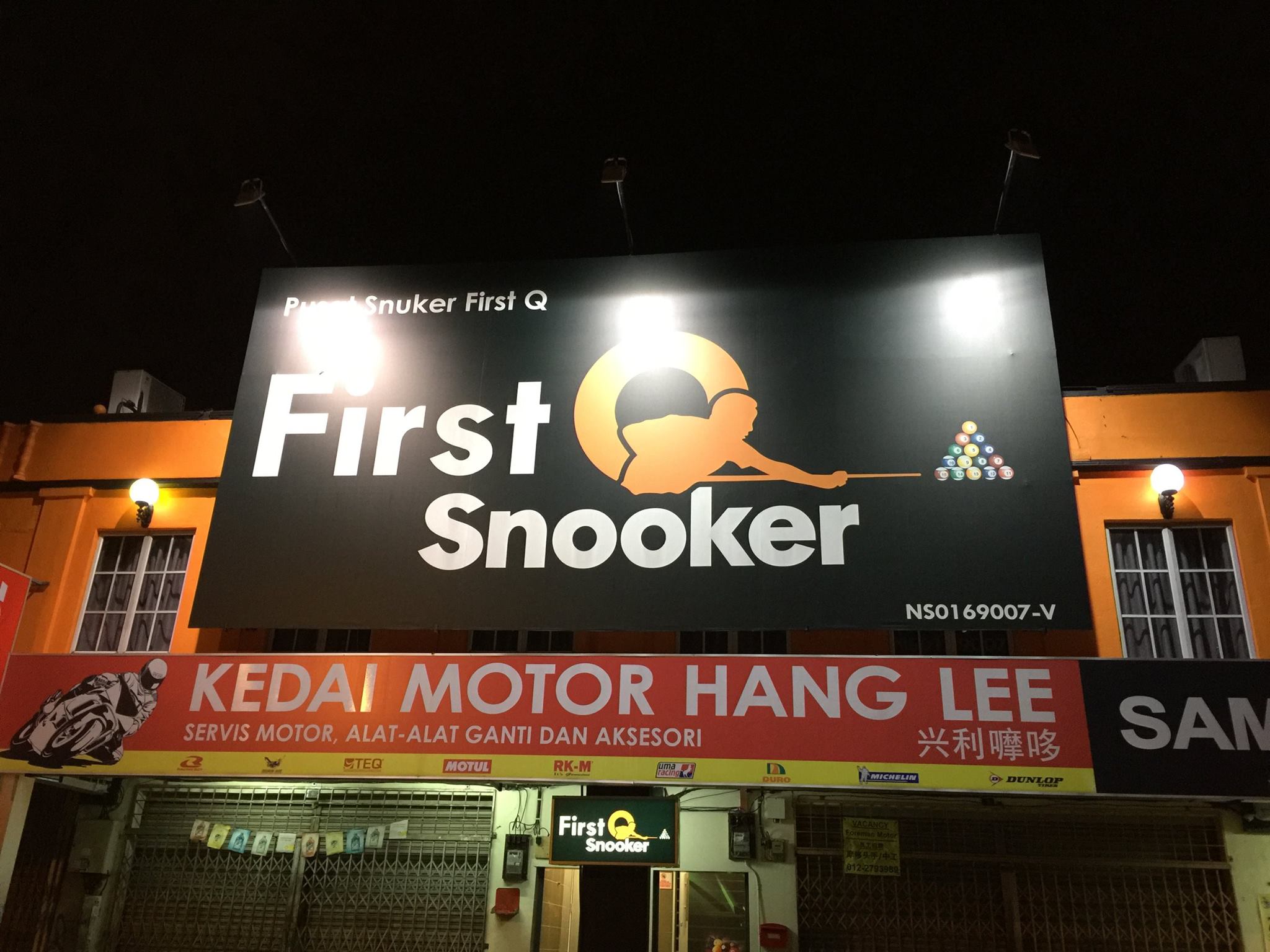 First Q Snooker Facebook ad: ===PUSAT SNOOKER===