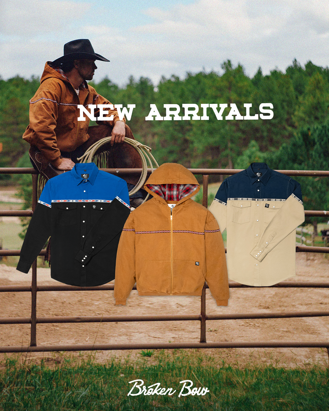 Broken Bow Country Facebook ad: Quality Western Clothing