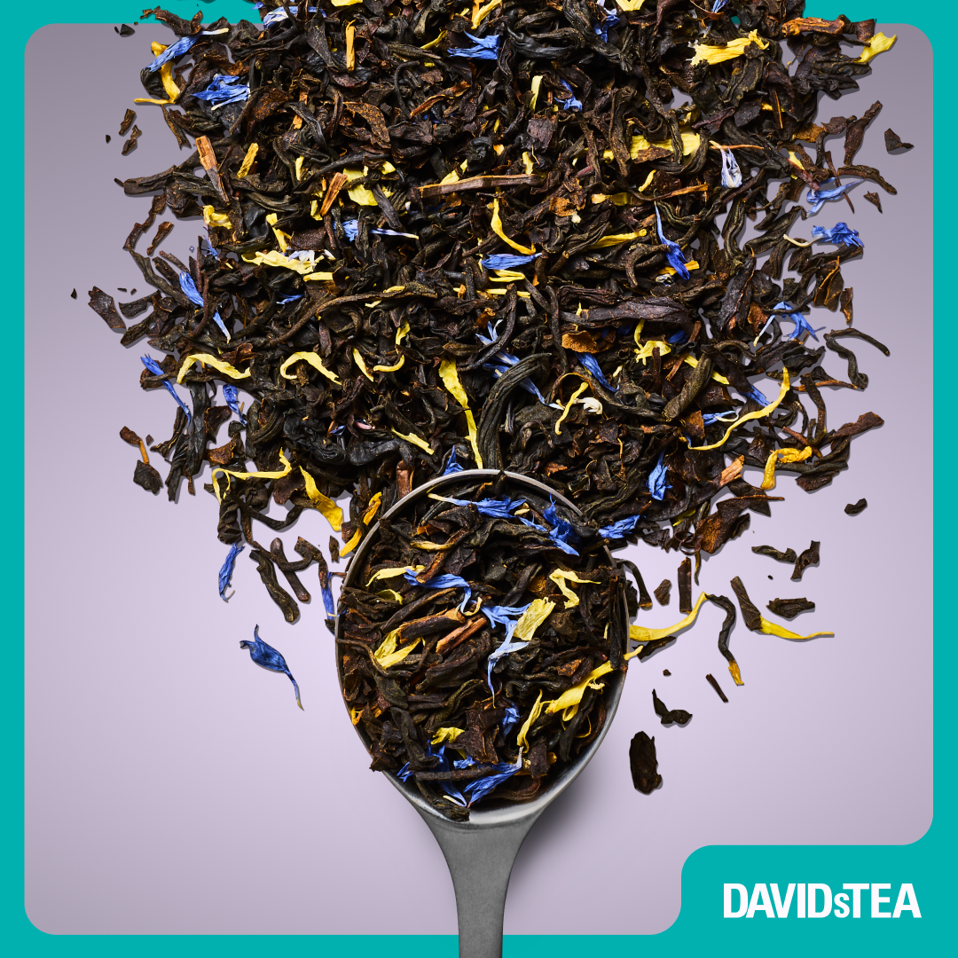DAVIDsTEA Facebook ad: Fall’s trending. And your tea should be too
