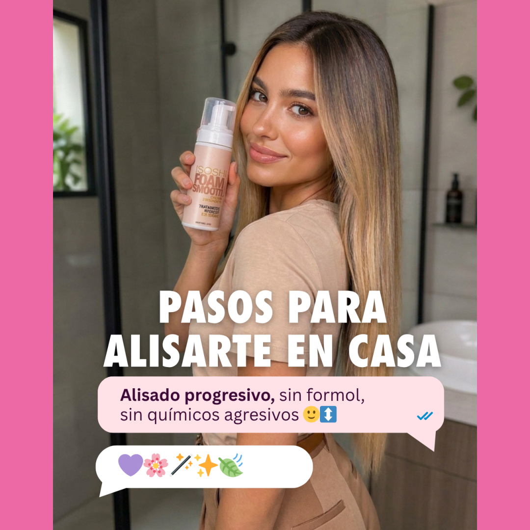 ISASHI Facebook ad: ¿Esclava de la plancha y los químicos?