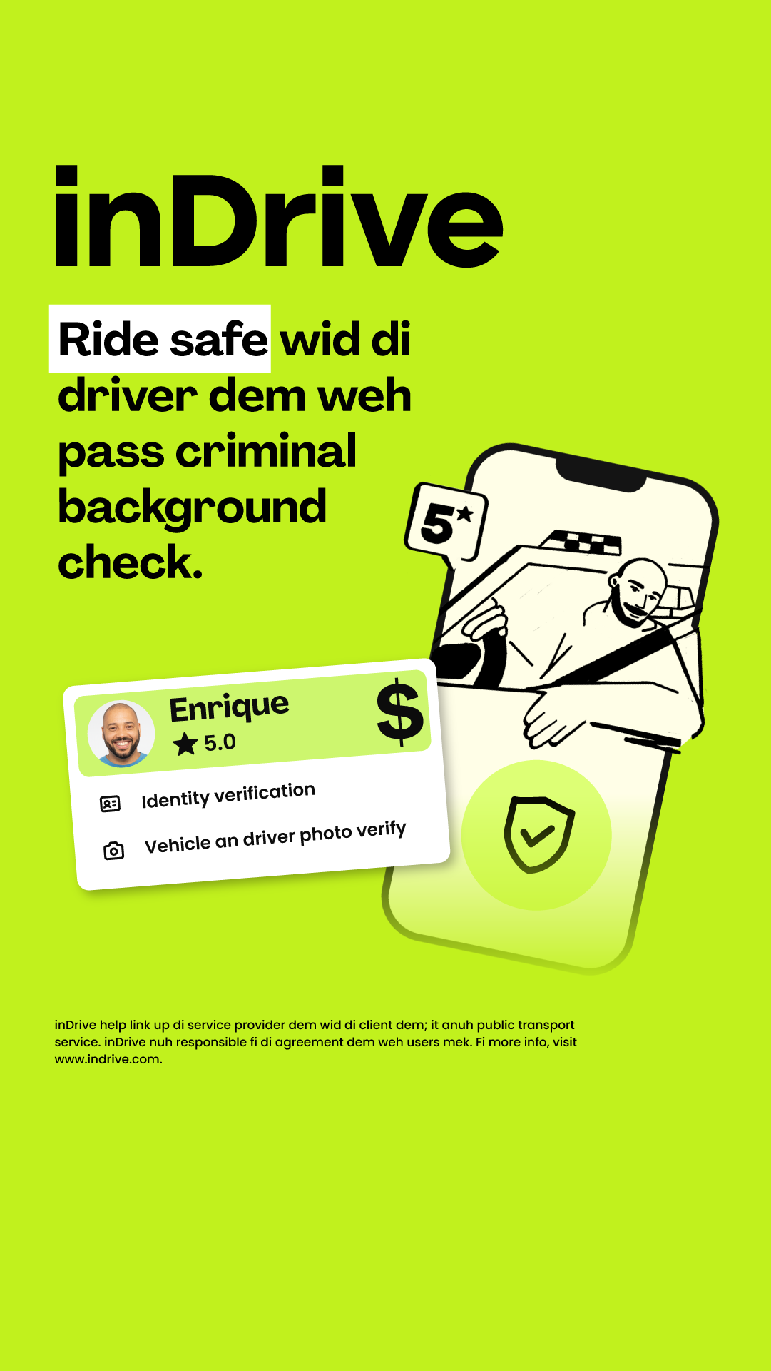 inDrive Facebook ad