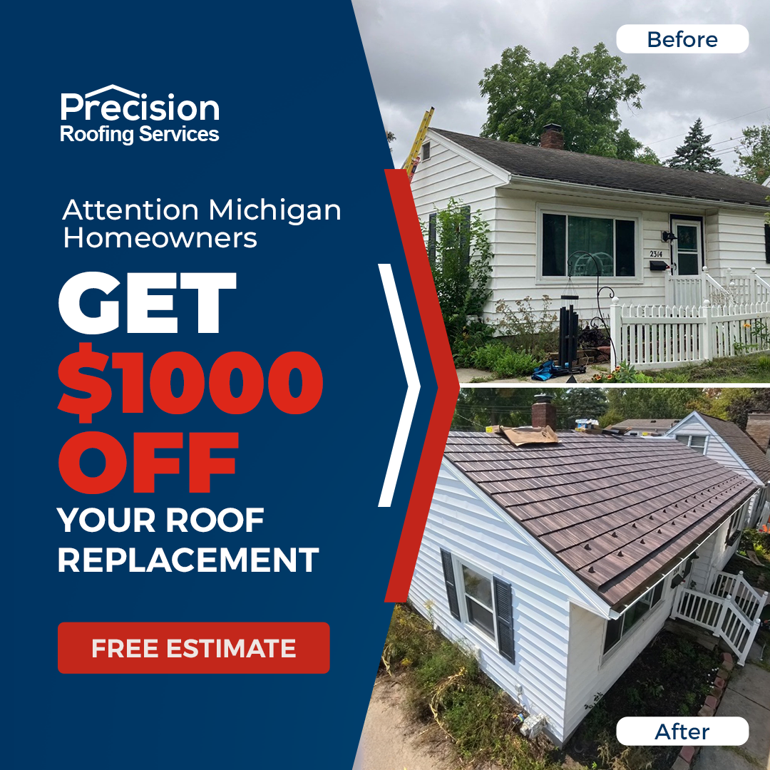 Precision Roofing Services Facebook ad