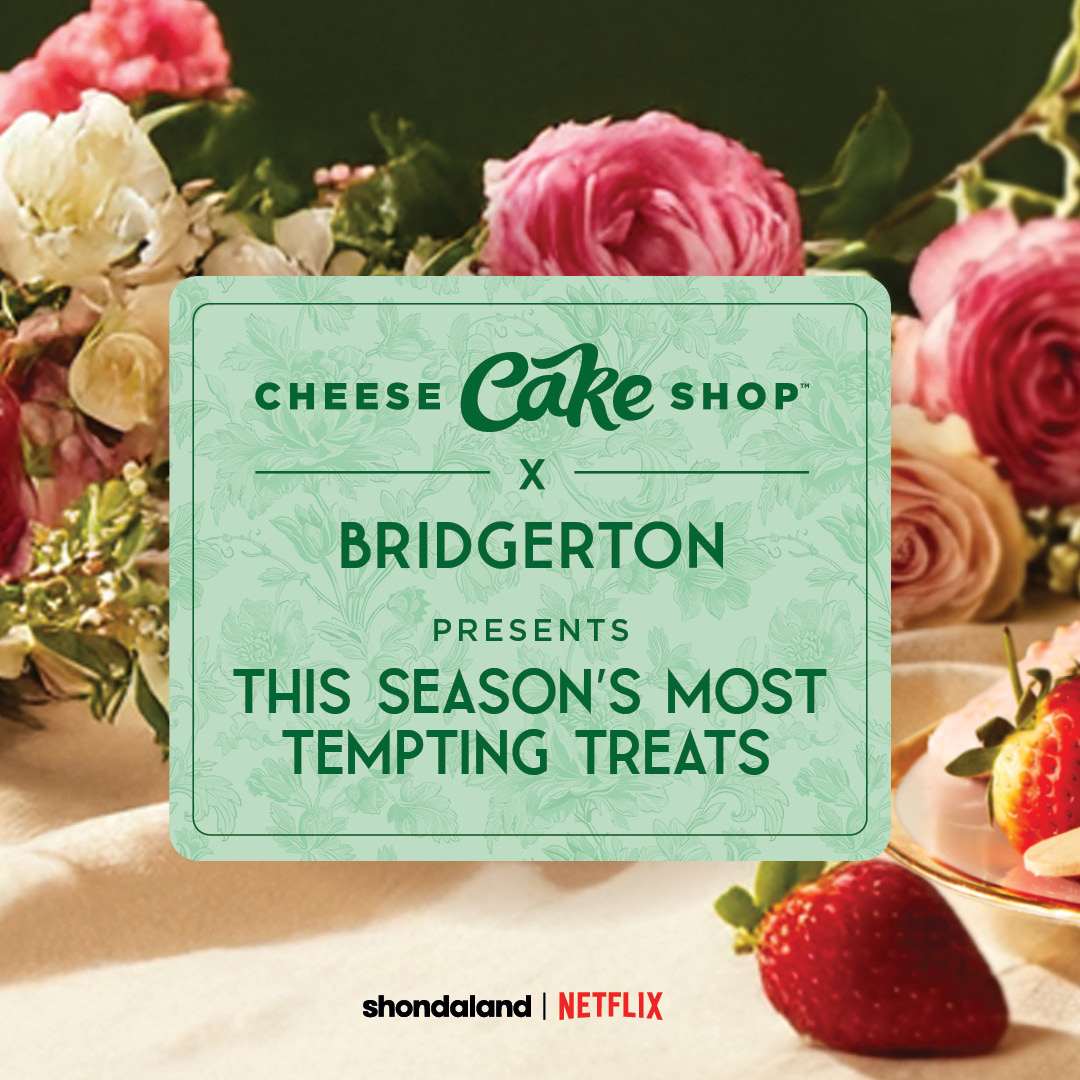 The Cheesecake Shop Facebook ad: Dearest Gentle Reader.