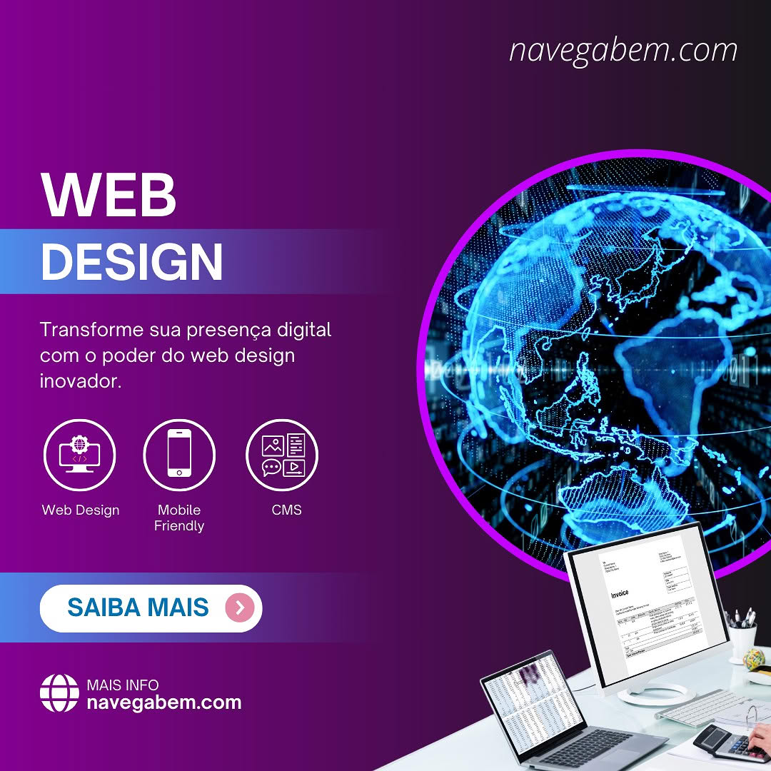 Navega Bem - Web Design Facebook ad: Web Design Madeira, Expert Website Solutions in Portugal