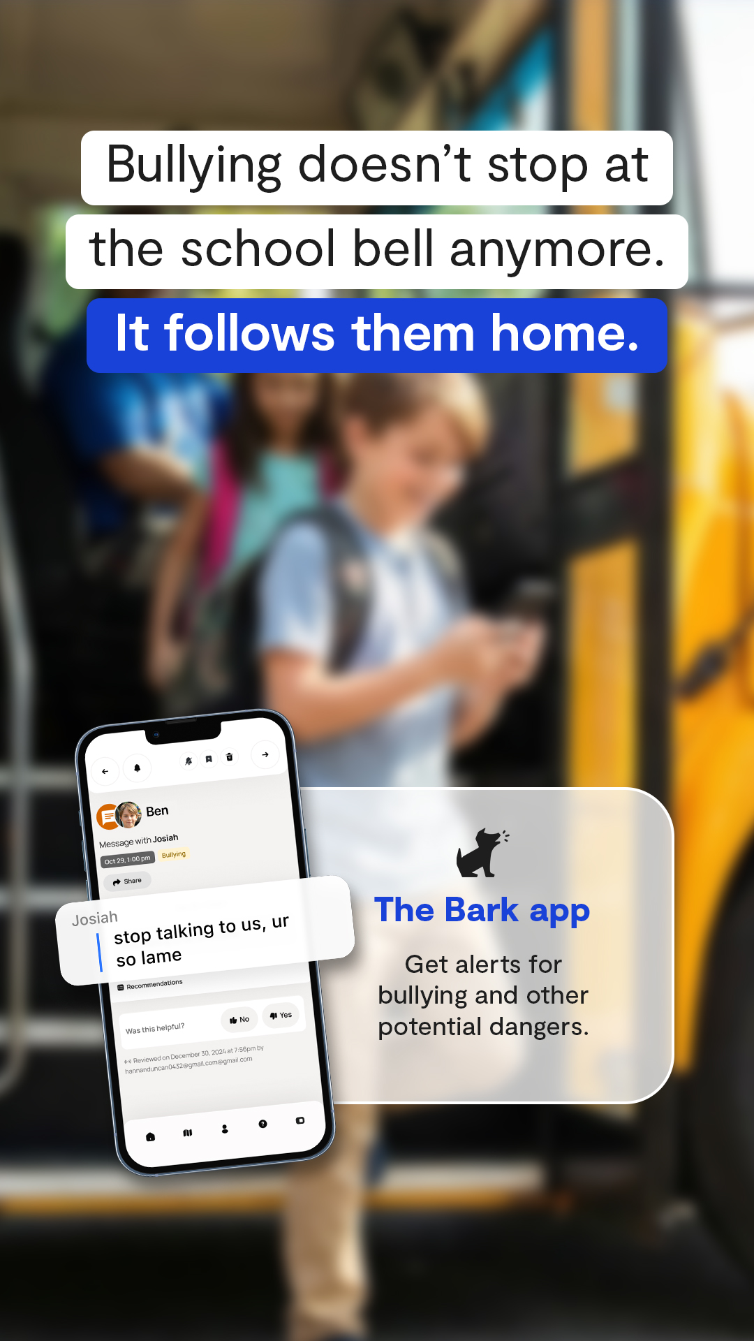 Bark - Parental Controls Facebook ad