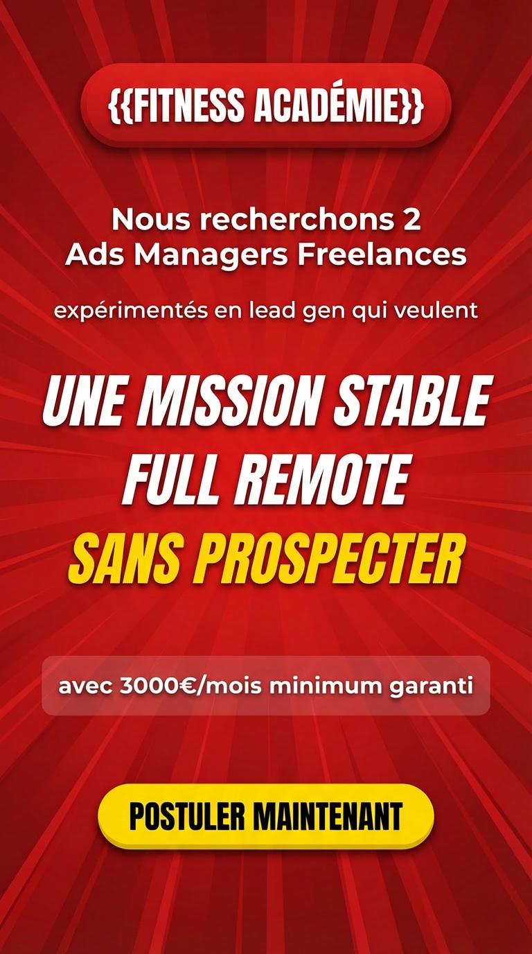 Fitness Académie - Cédric Roptin Facebook ad
