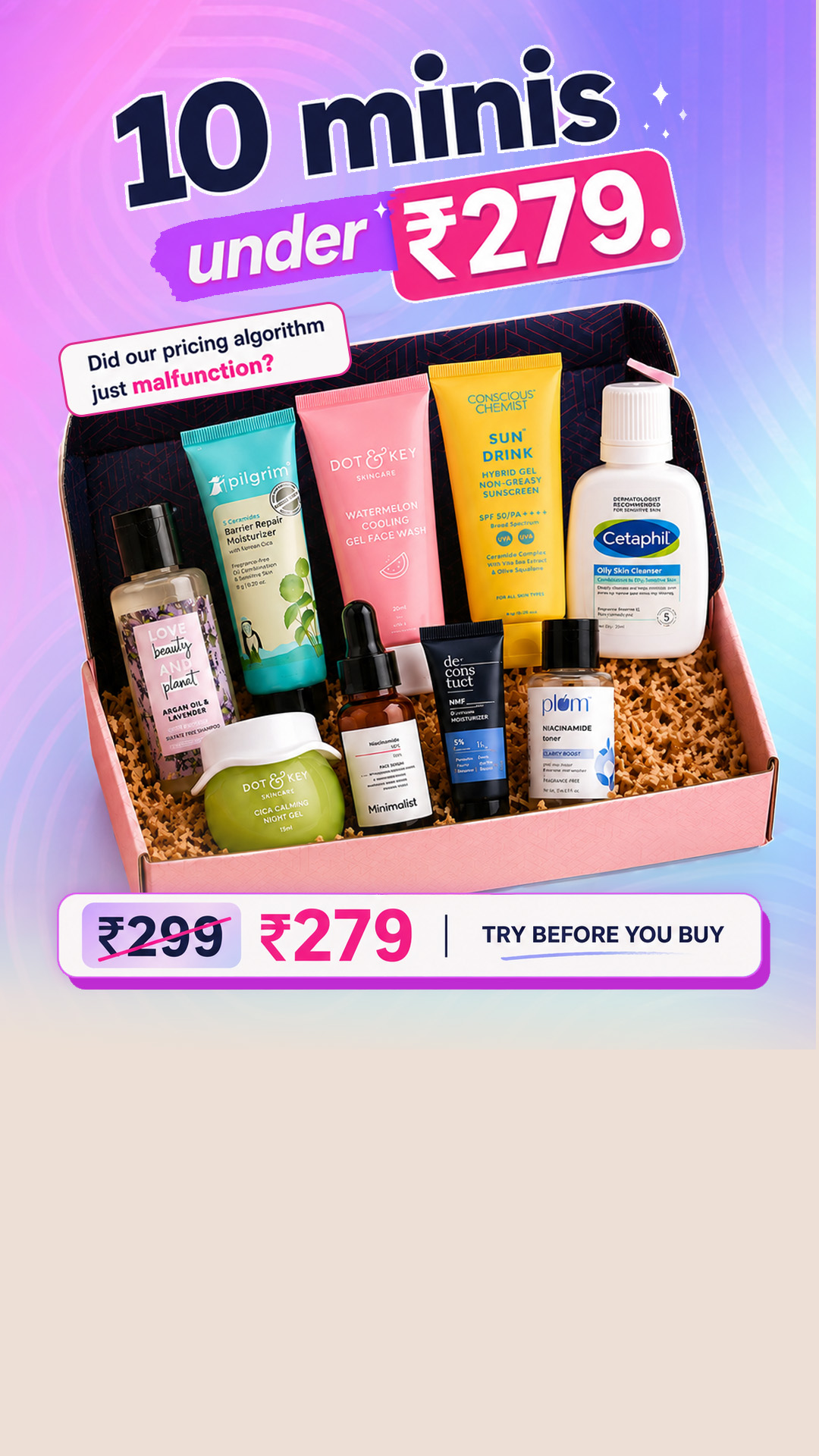 Smytten Facebook ad