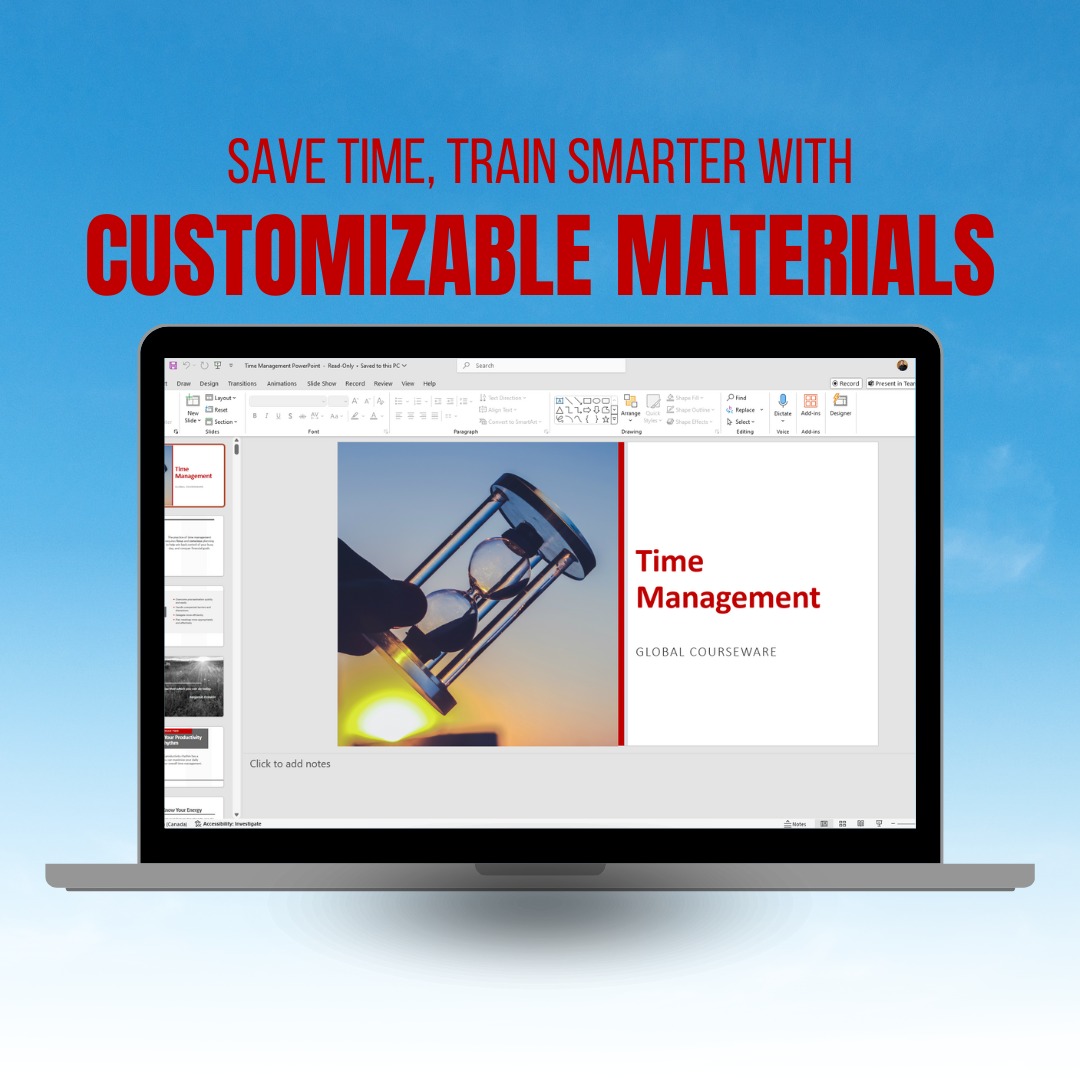 Corporate Training Materials Facebook ad from Dec 3, 2024