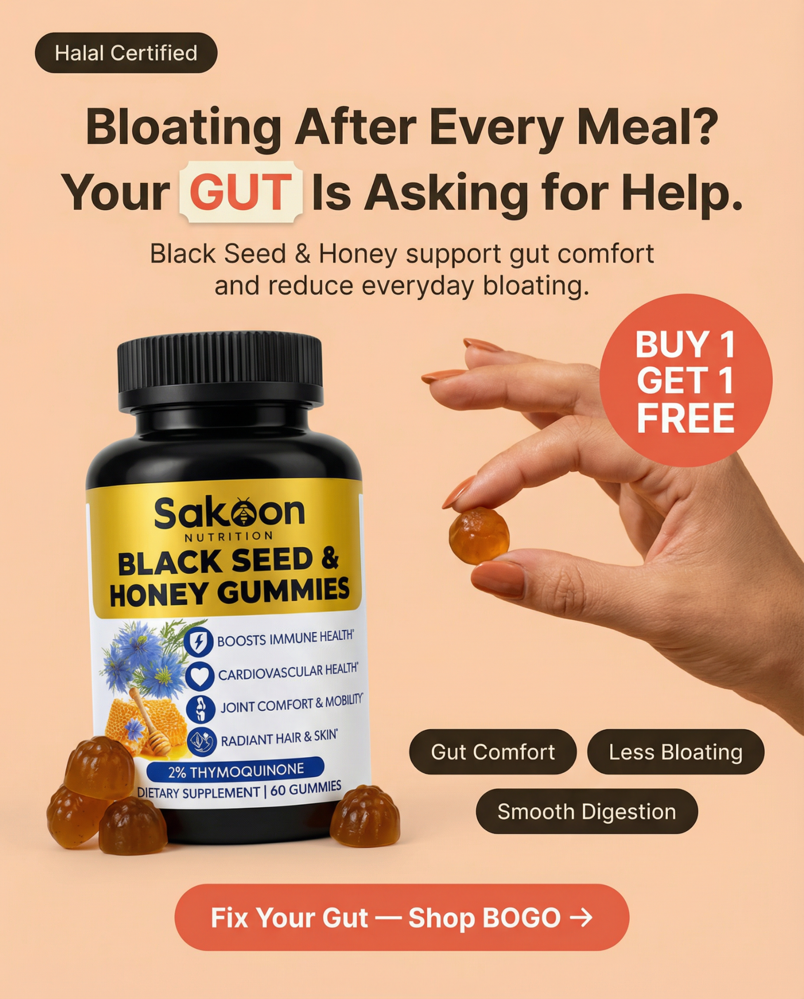 Sakoonnutrition Facebook ad