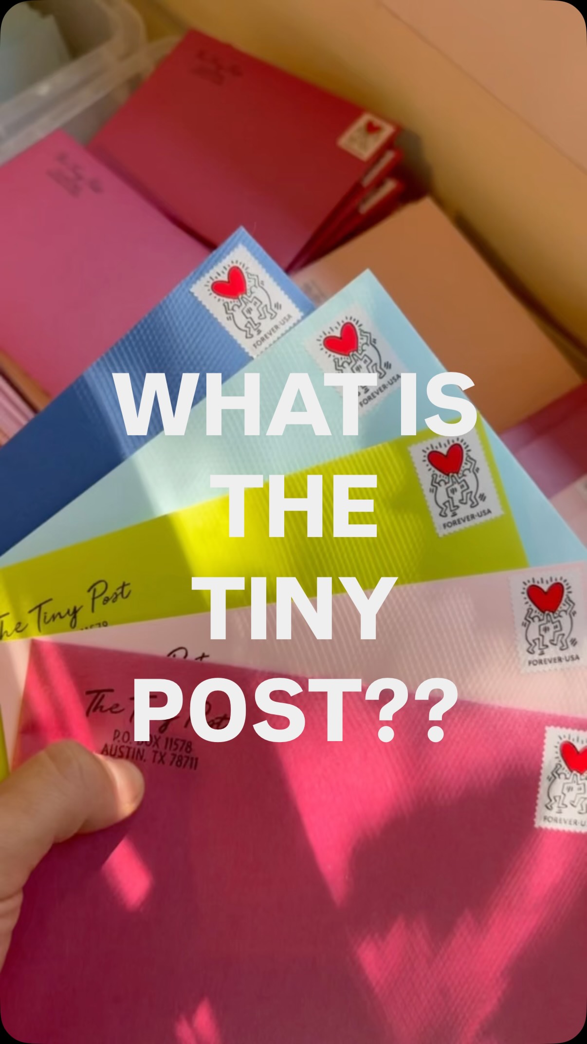 Hannah Gustafson The Tiny Project Facebook ad: A little something handmade, just for you