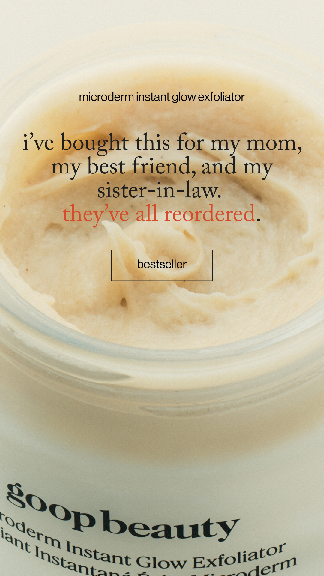 goop Facebook ad