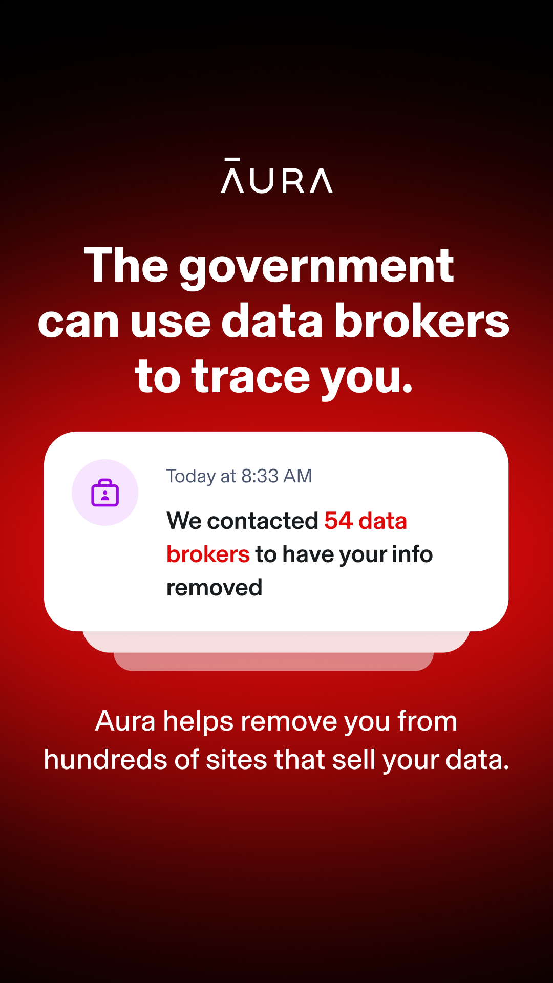 Aura Company Facebook ad