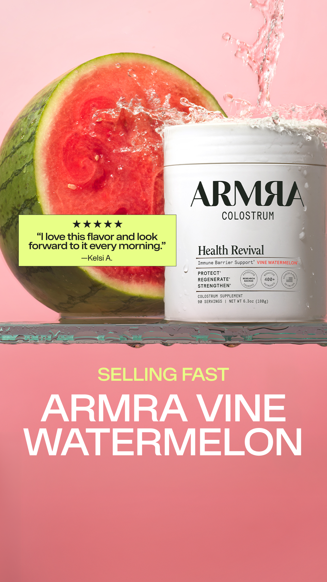 ARMRA Facebook ad