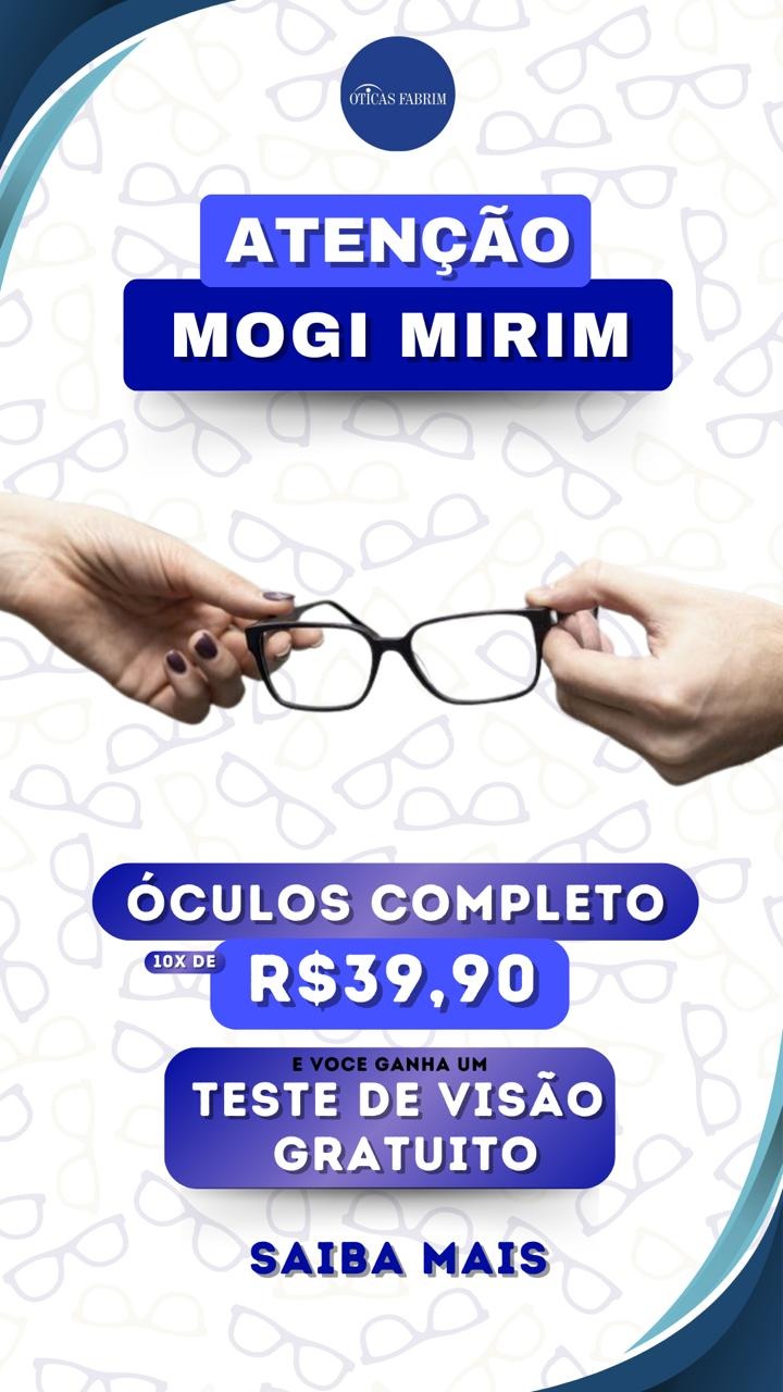 Ótica Fabrim AN Facebook ad: Converse conosco