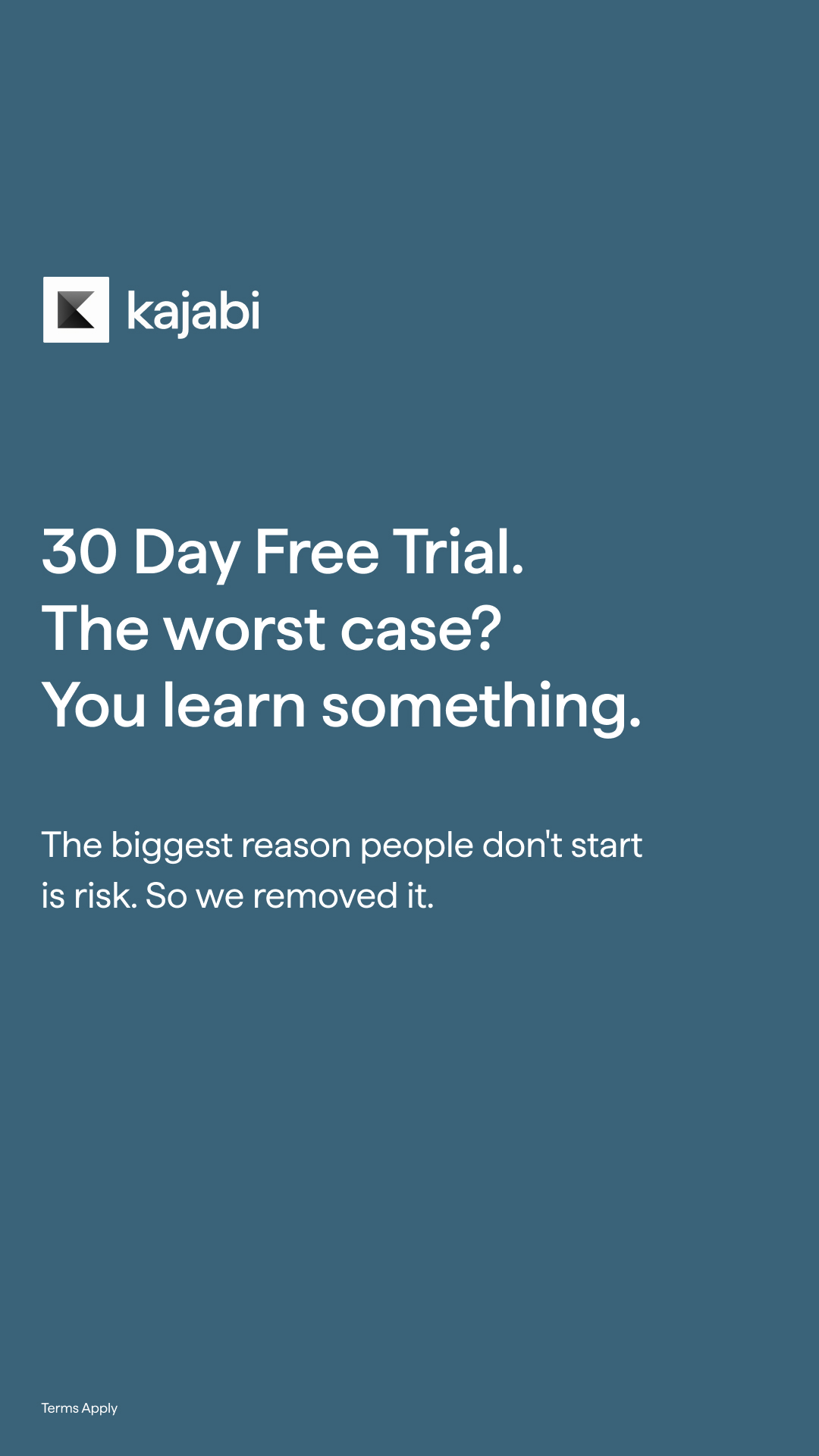 Kajabi Facebook ad