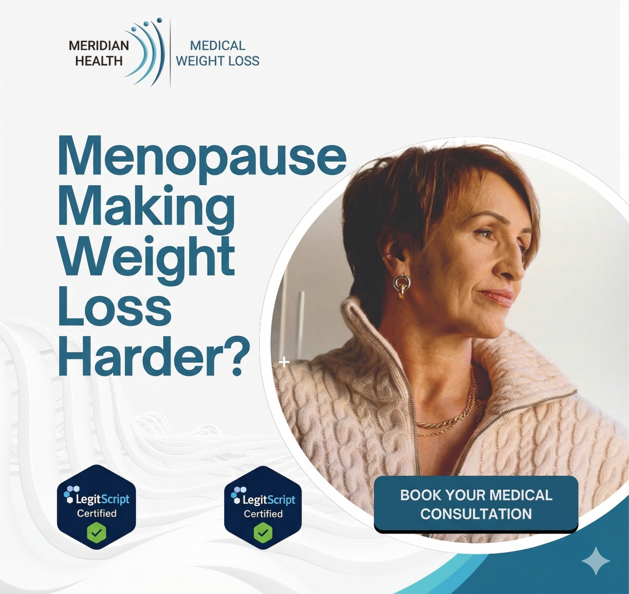 Meridian Health Facebook ad from May 22, 2026