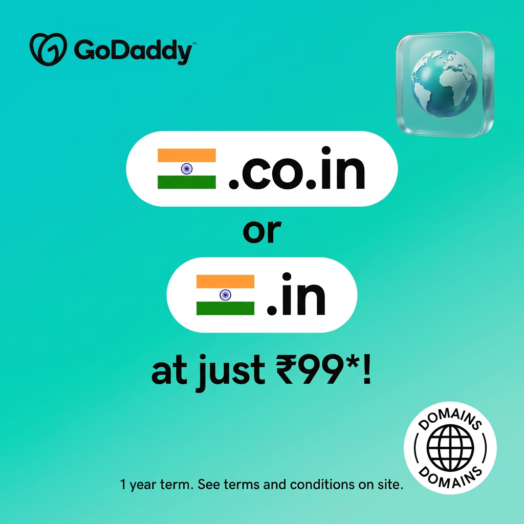 GoDaddy Facebook ad