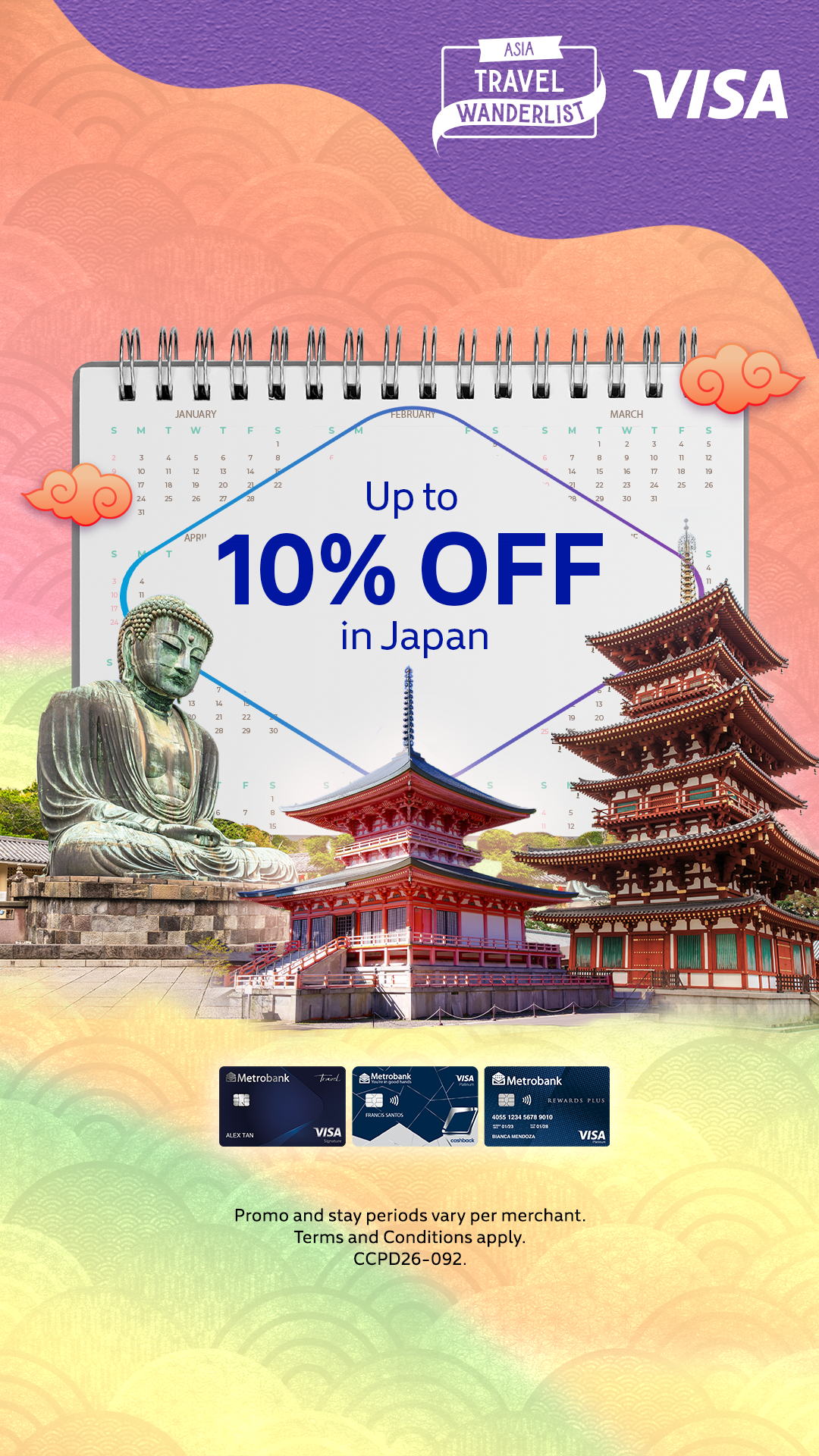Metrobank Card Facebook ad