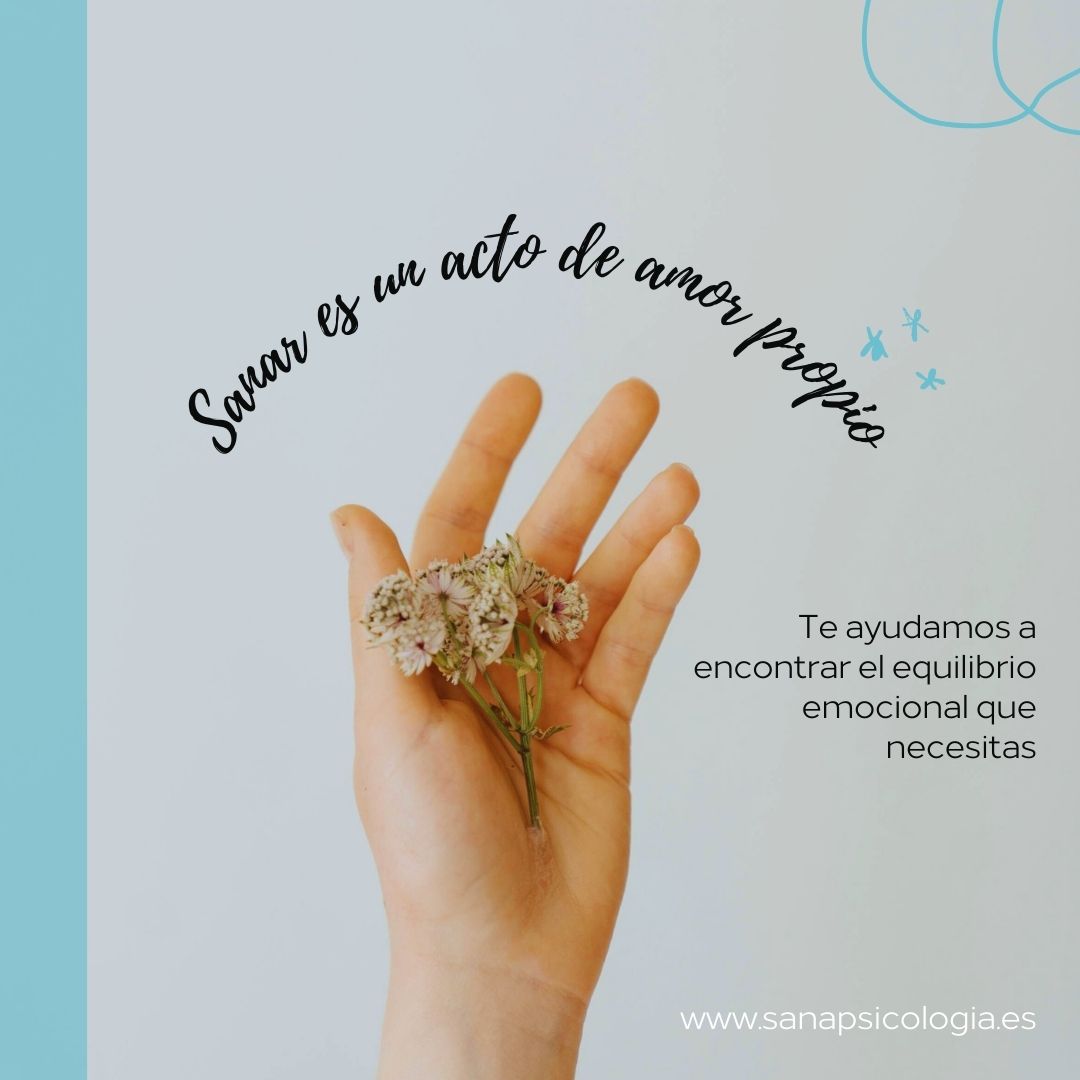 SANA Psicología Facebook ad: Ir a terapia es una forma de crecer…