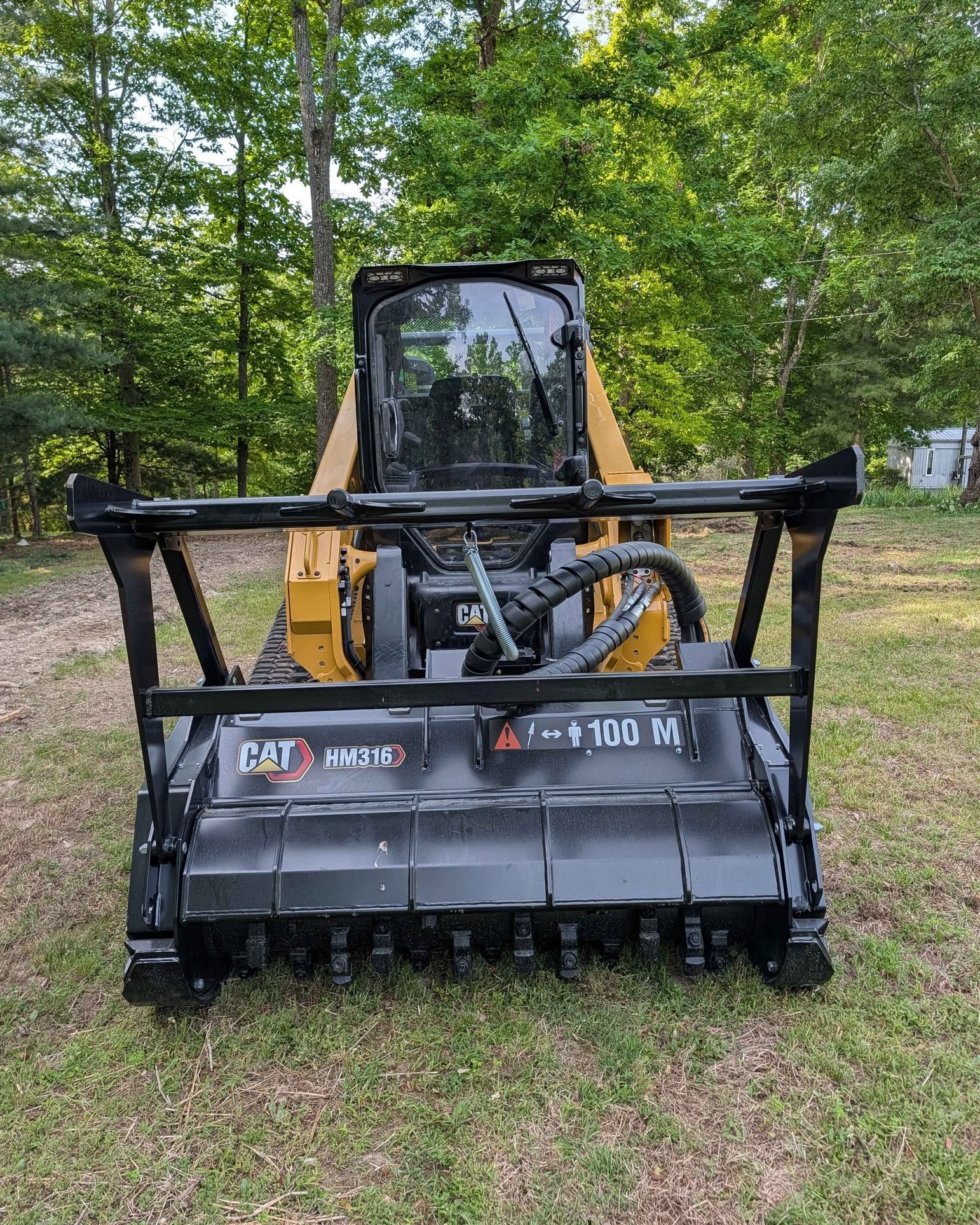 Chris McNeely Facebook ad: Forestry mulcher +op