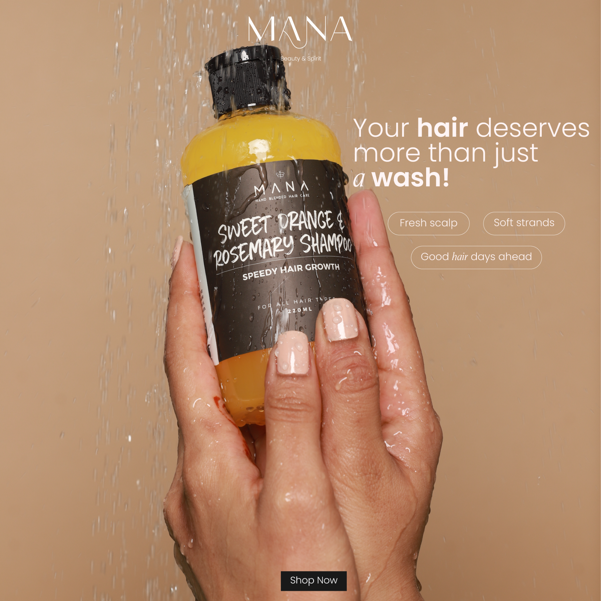 Mana Beauty Spirit Facebook ad from Jul 4, 2026