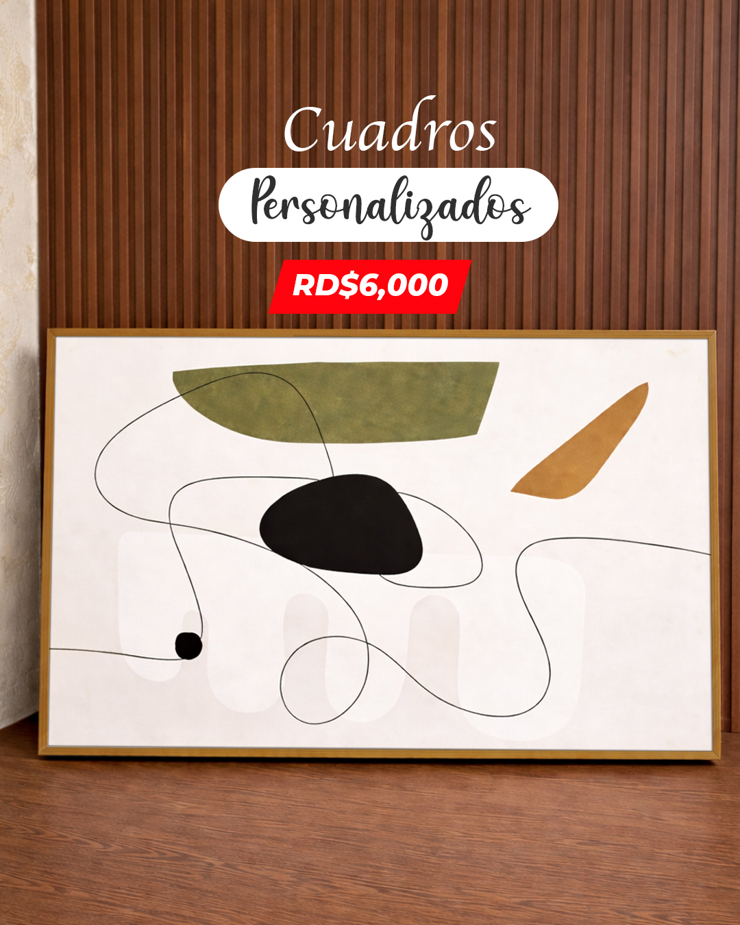 Pixi.do Facebook ad: Conoce nuestra colección de cuadros modernos ideales para…