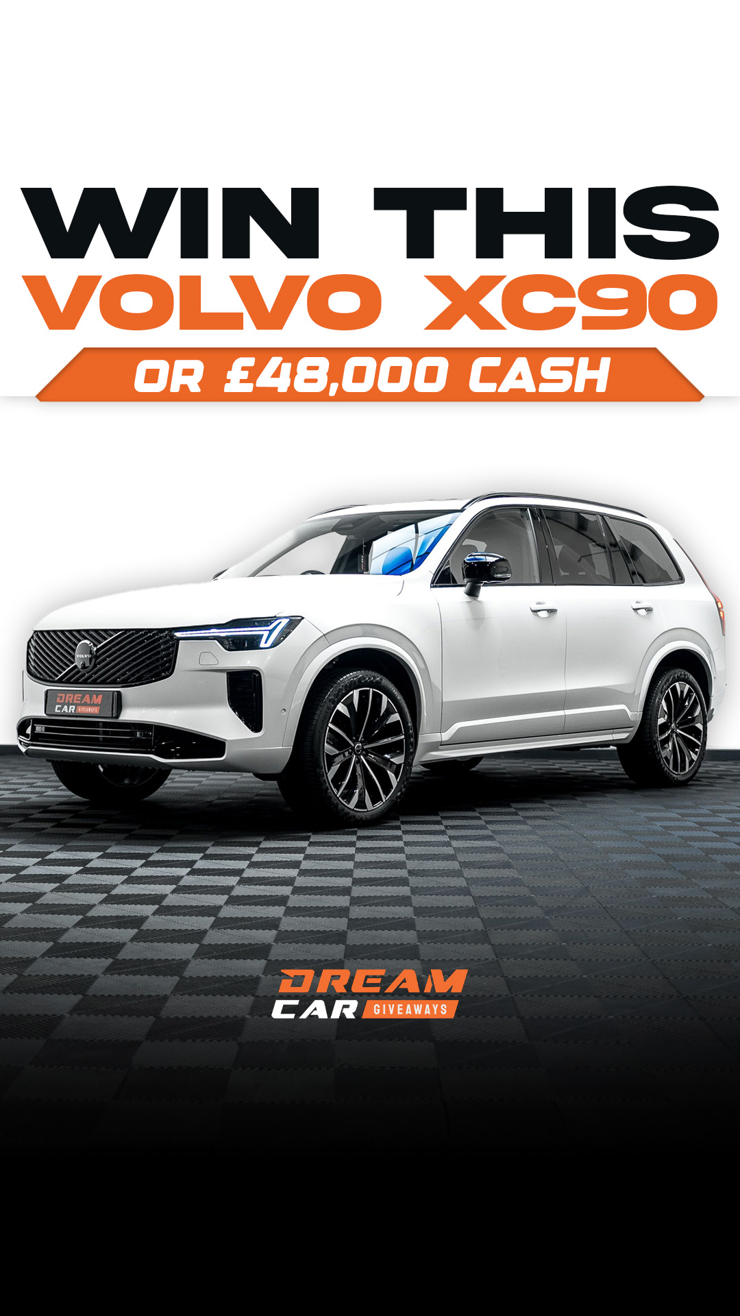 Dream Car Giveaways Facebook ad