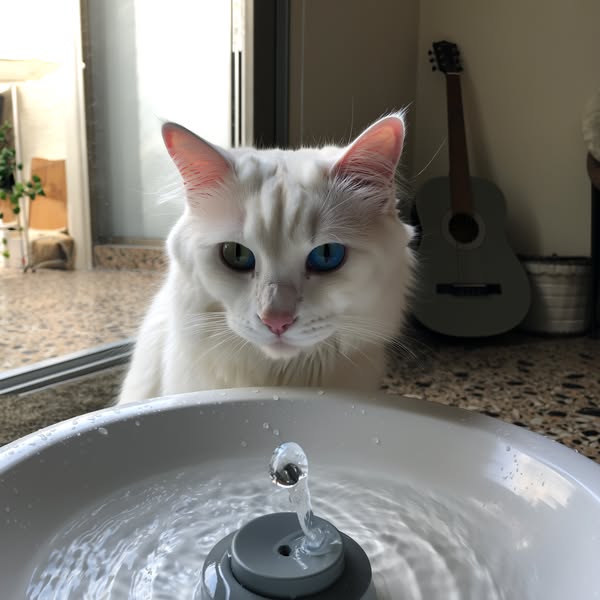 Journal du Chat de Charlotte Facebook ad: À Lire Si Vous Avez Une Fontaine à Eau Pour Chat