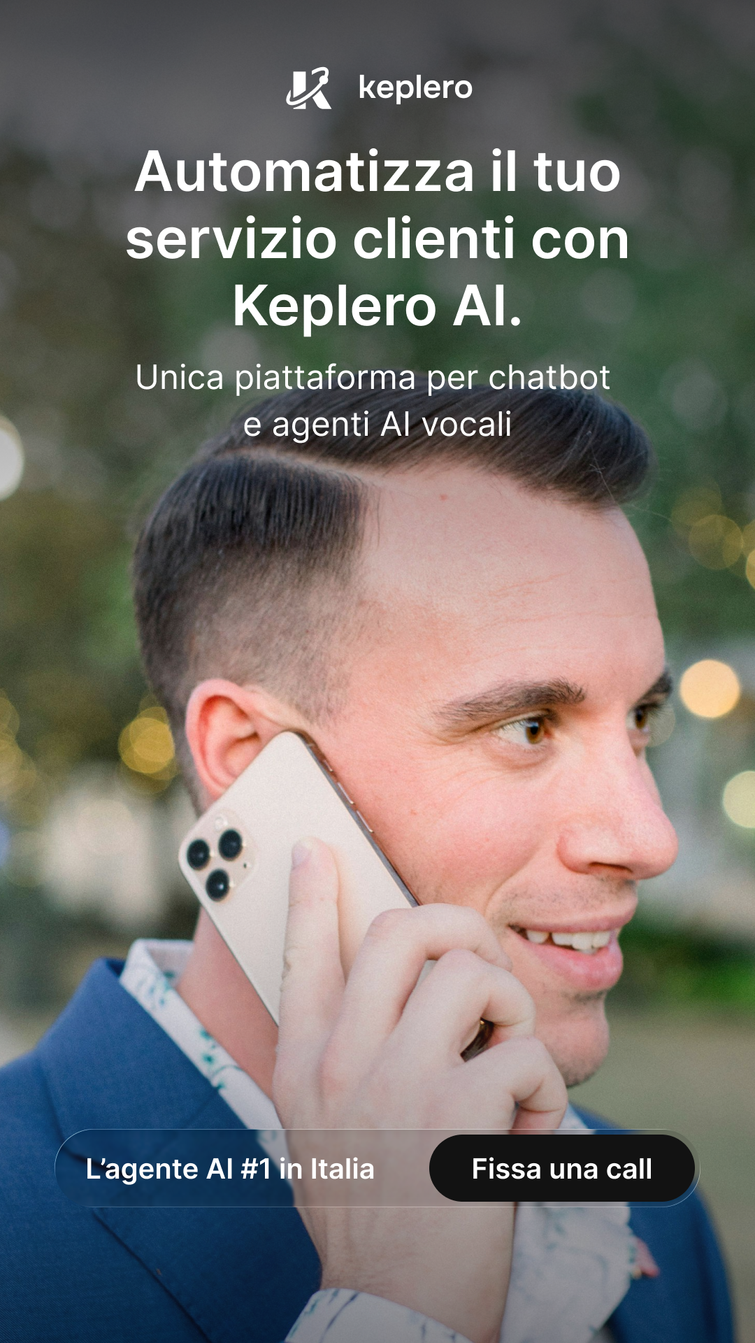 Keplero AI Facebook ad