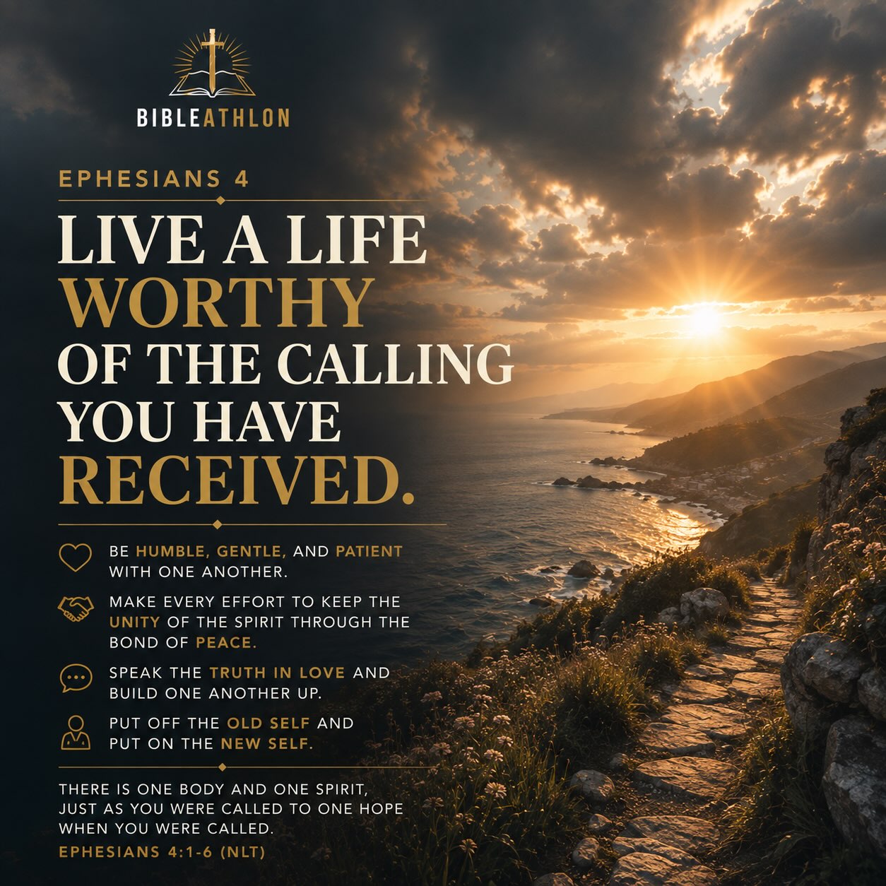 Bibleathlon Facebook ad: Ephesians 4