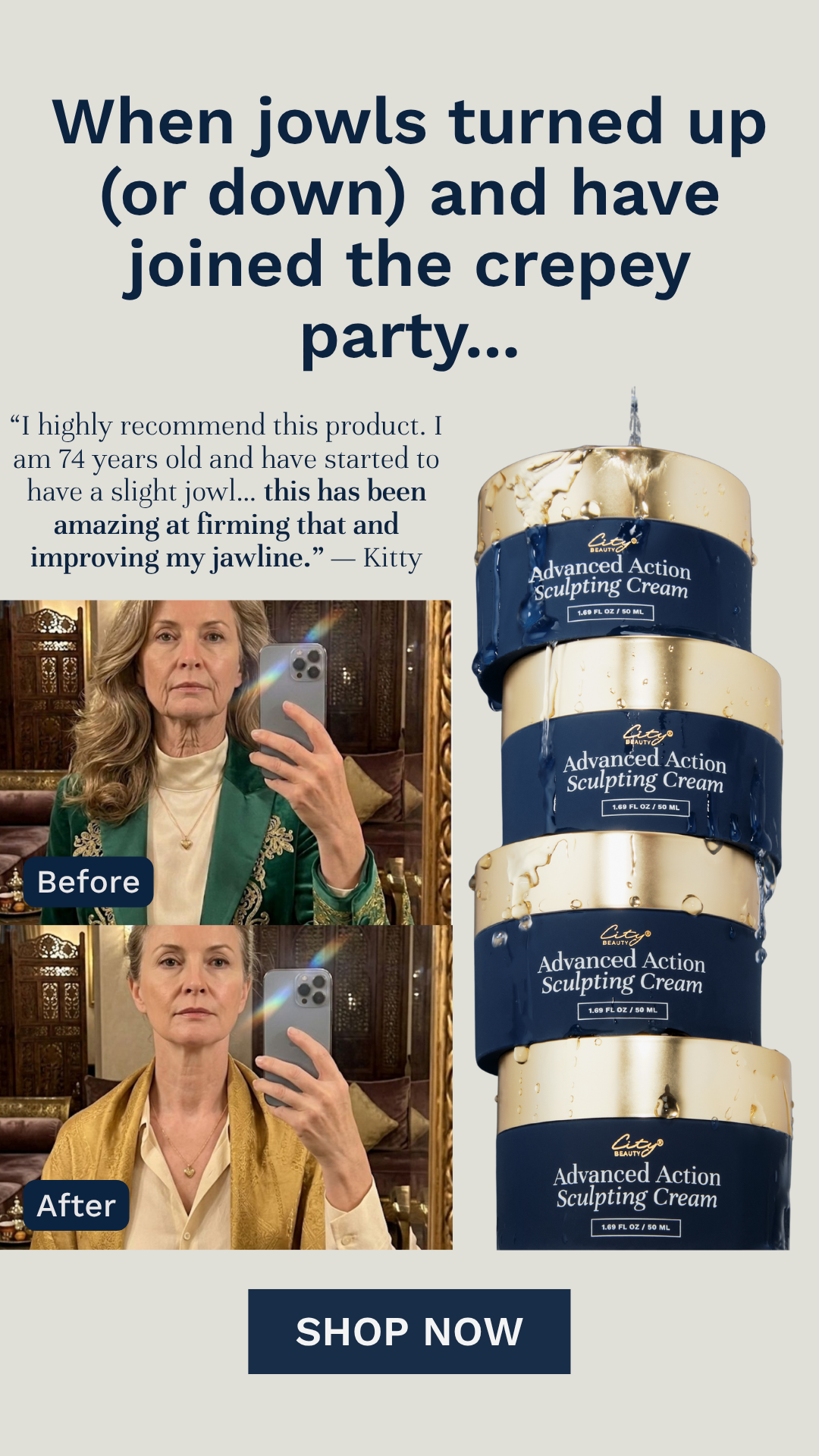 City Beauty Facebook ad