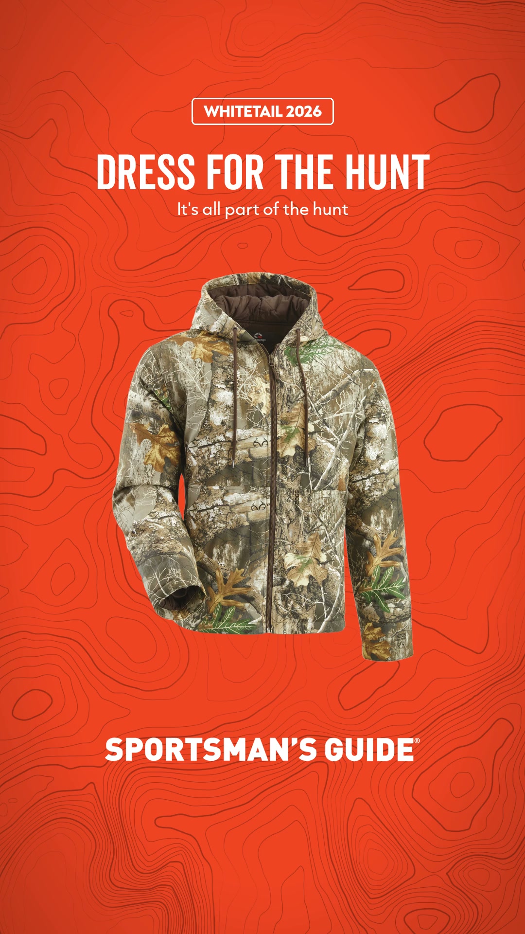 Sportsman's Guide Facebook ad: Dress for the Hunt
