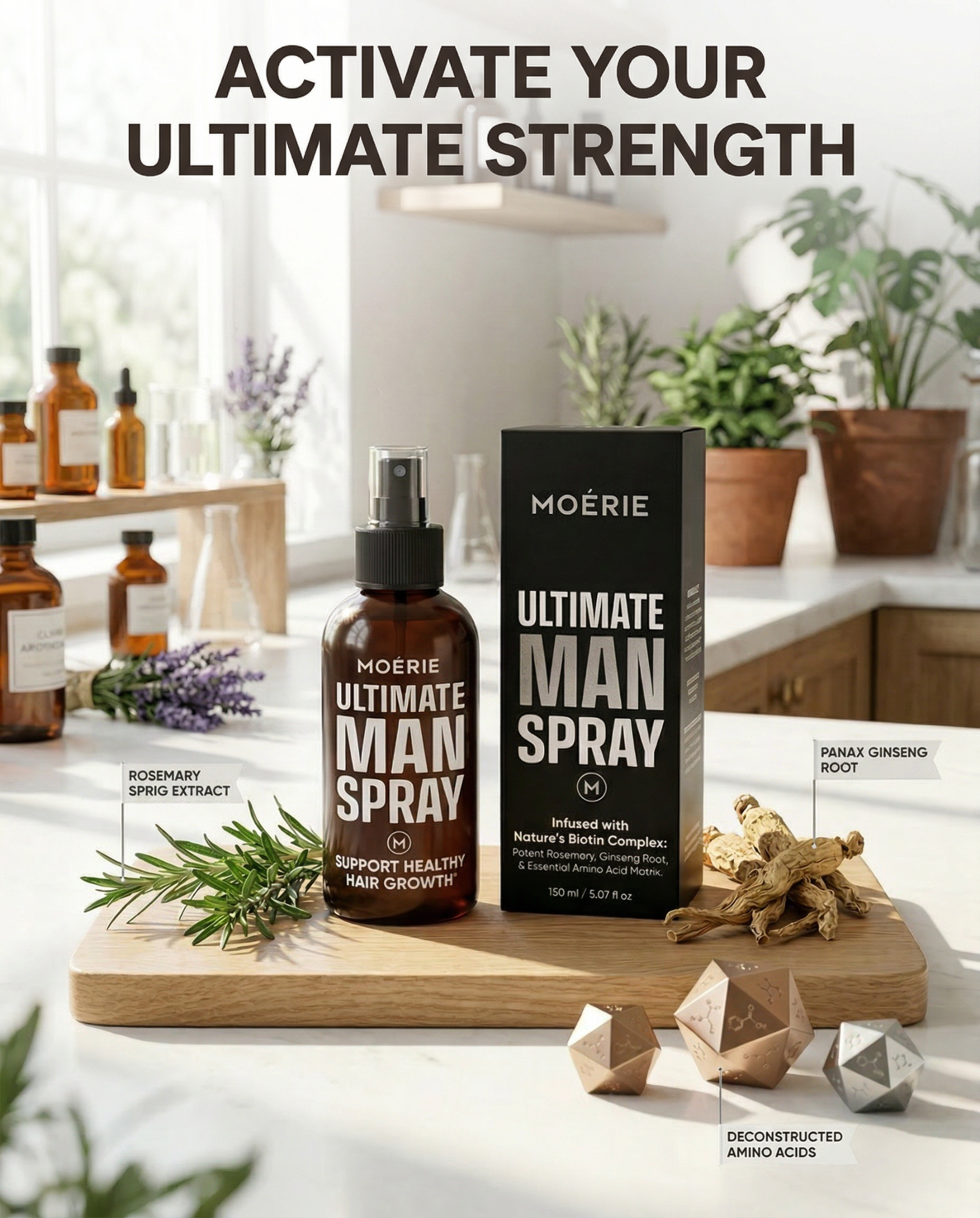Moerie for men Facebook ad