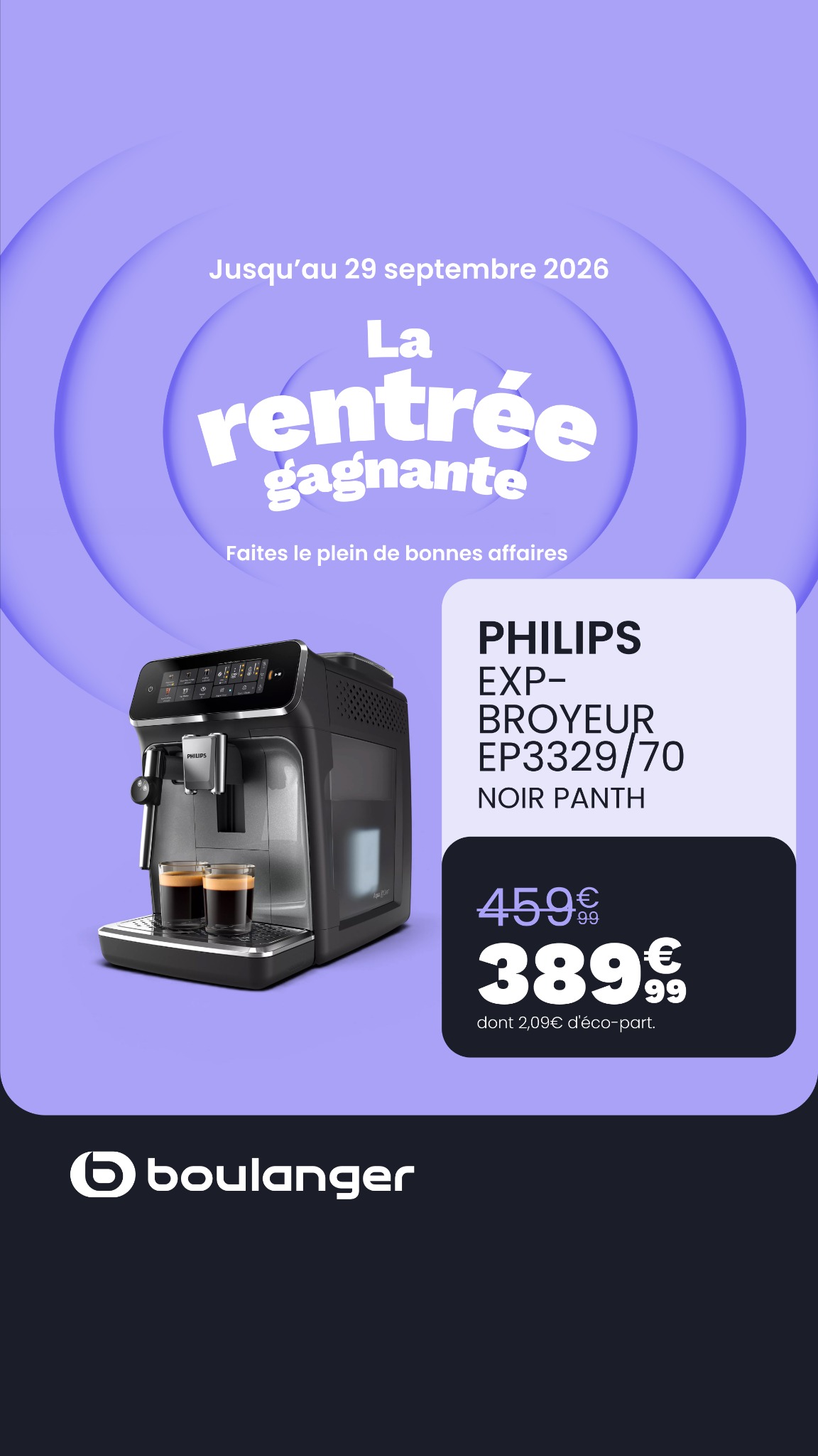 Boulanger Facebook ad