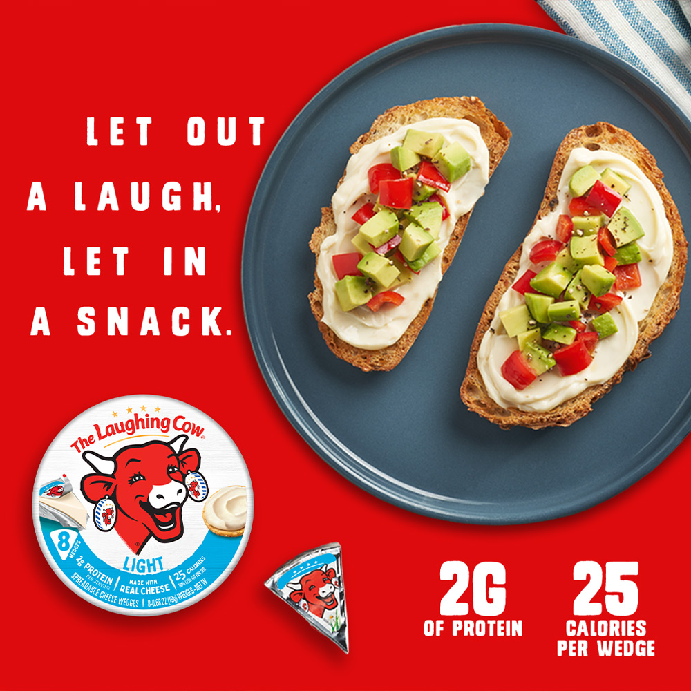 The Laughing Cow USA Facebook ad