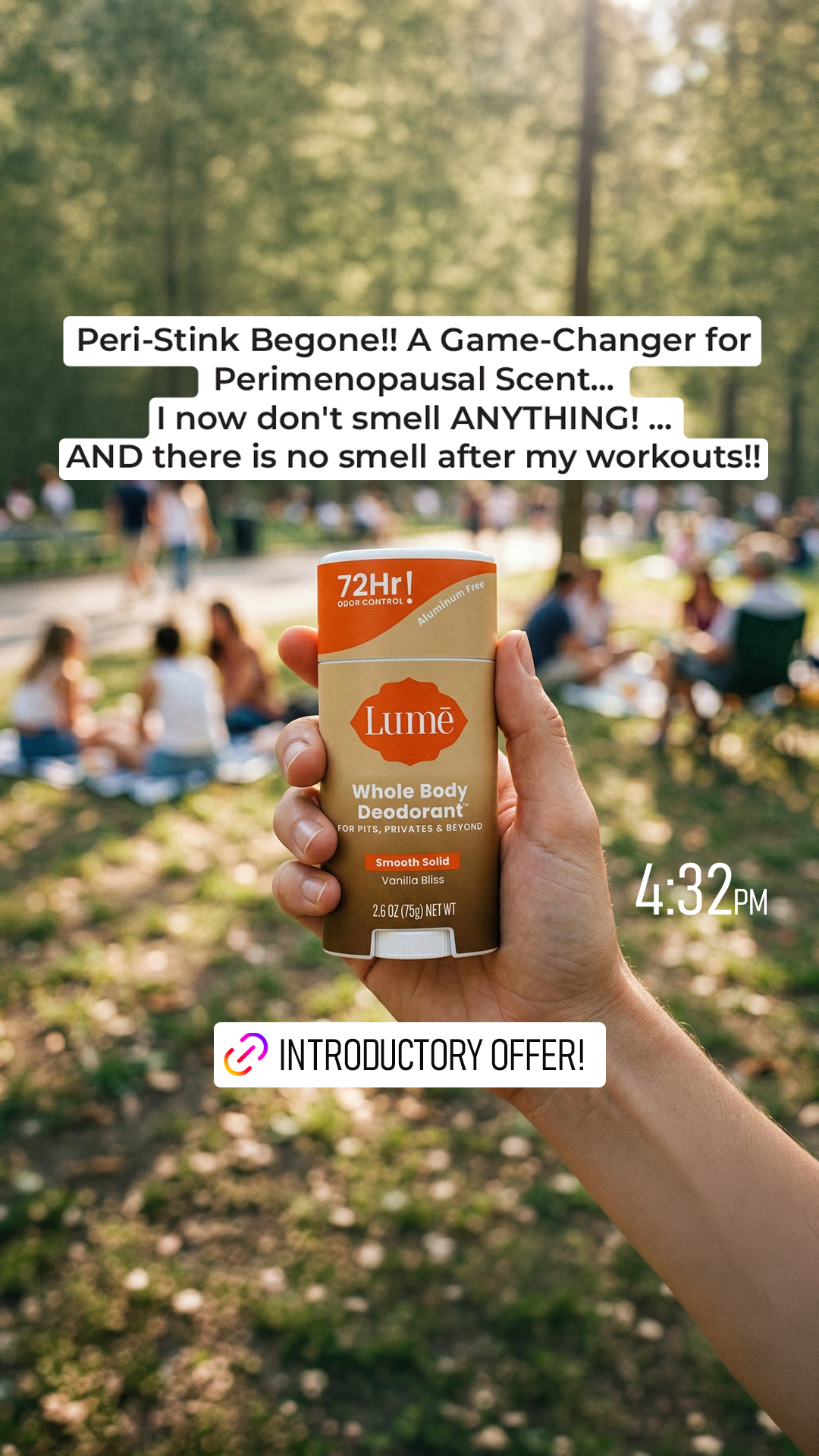Lume Deodorant Facebook ad