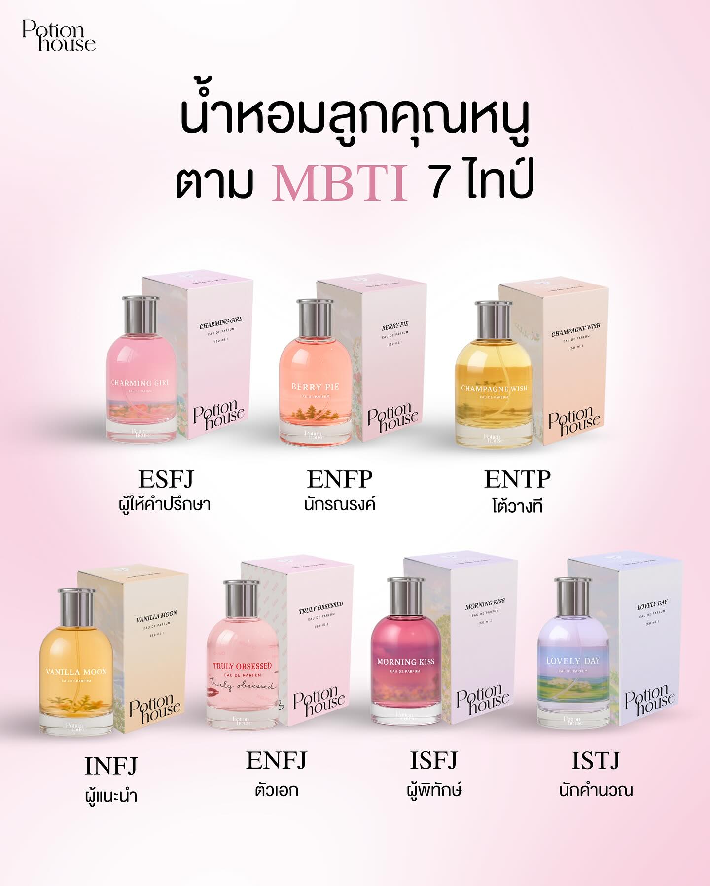 น้ำหอมโพชั่น by Potion House - เพจหลัก Facebook ad